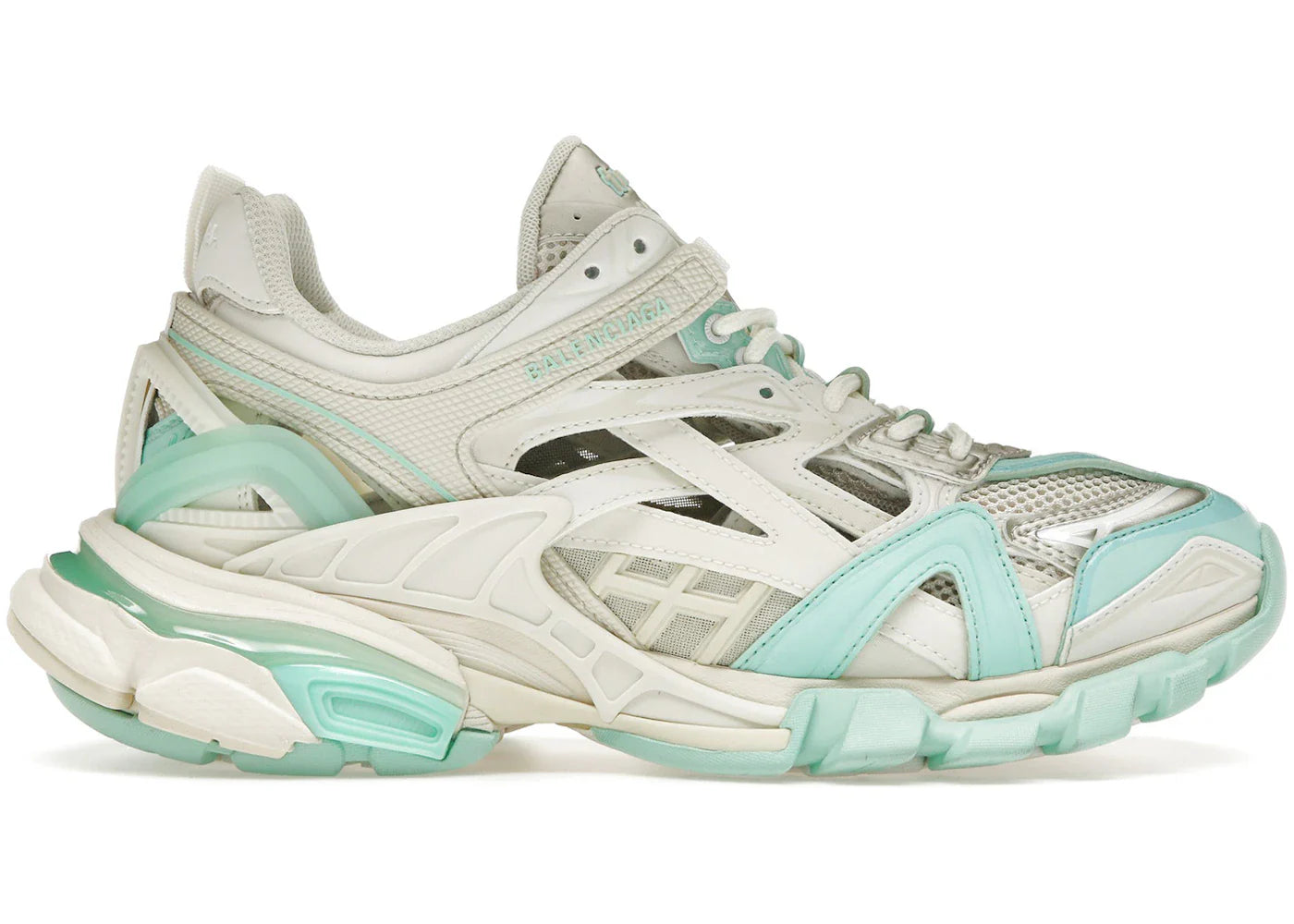 Balenciaga Track.2 Green Cream (Women'S)