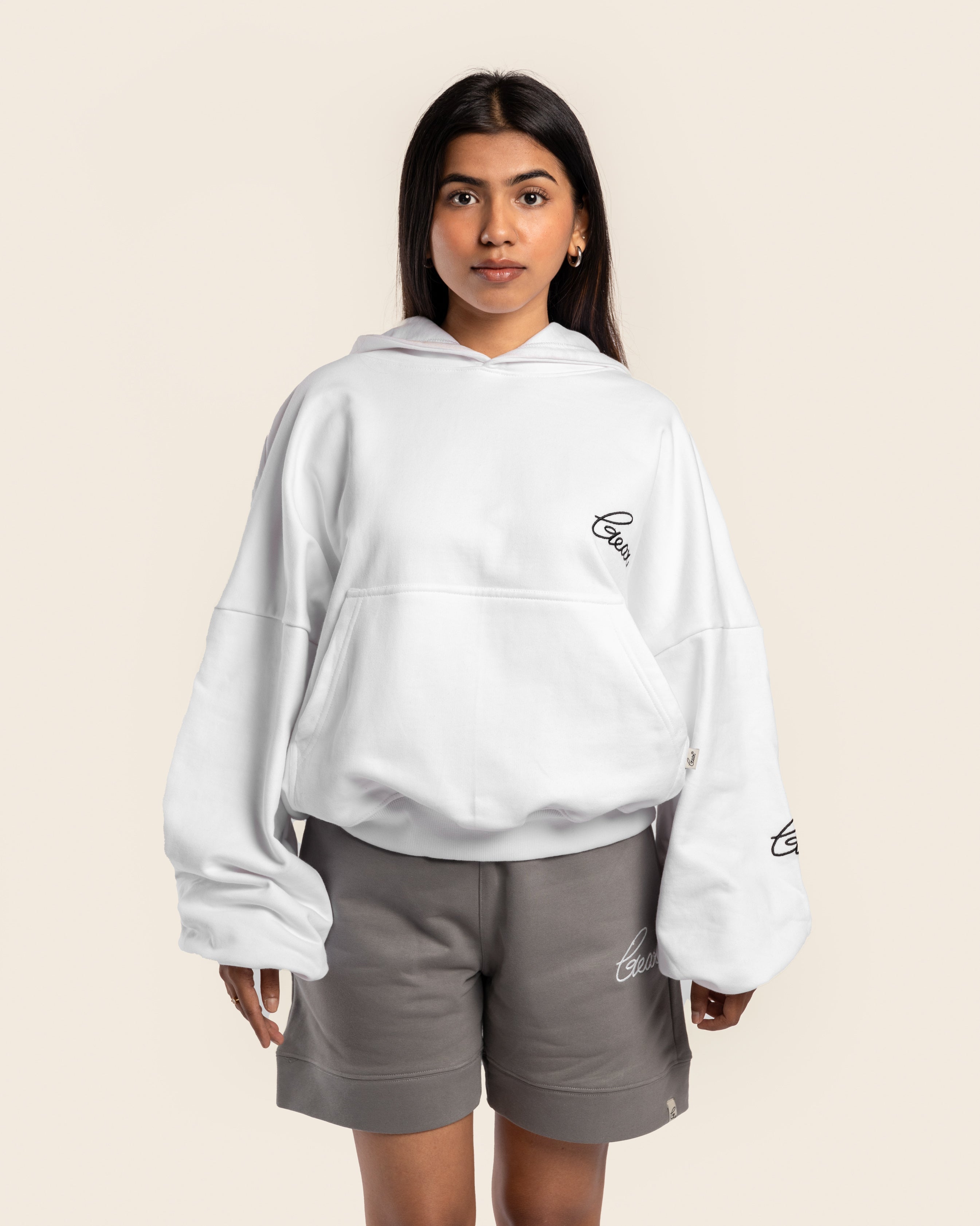 MNST GEAR Basic Hoodie 'white'