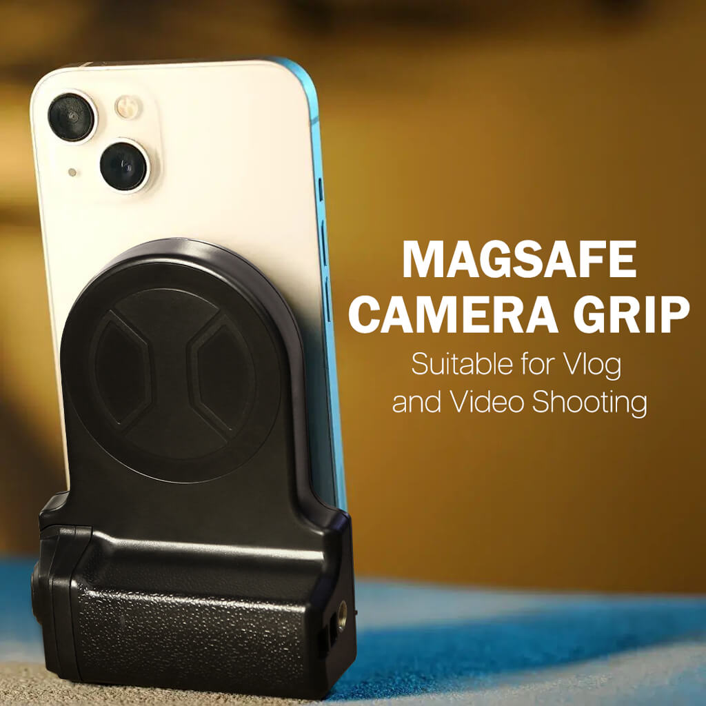 Cpensus MagSafe Camera Grip with Bluetooth Photo Shutter
