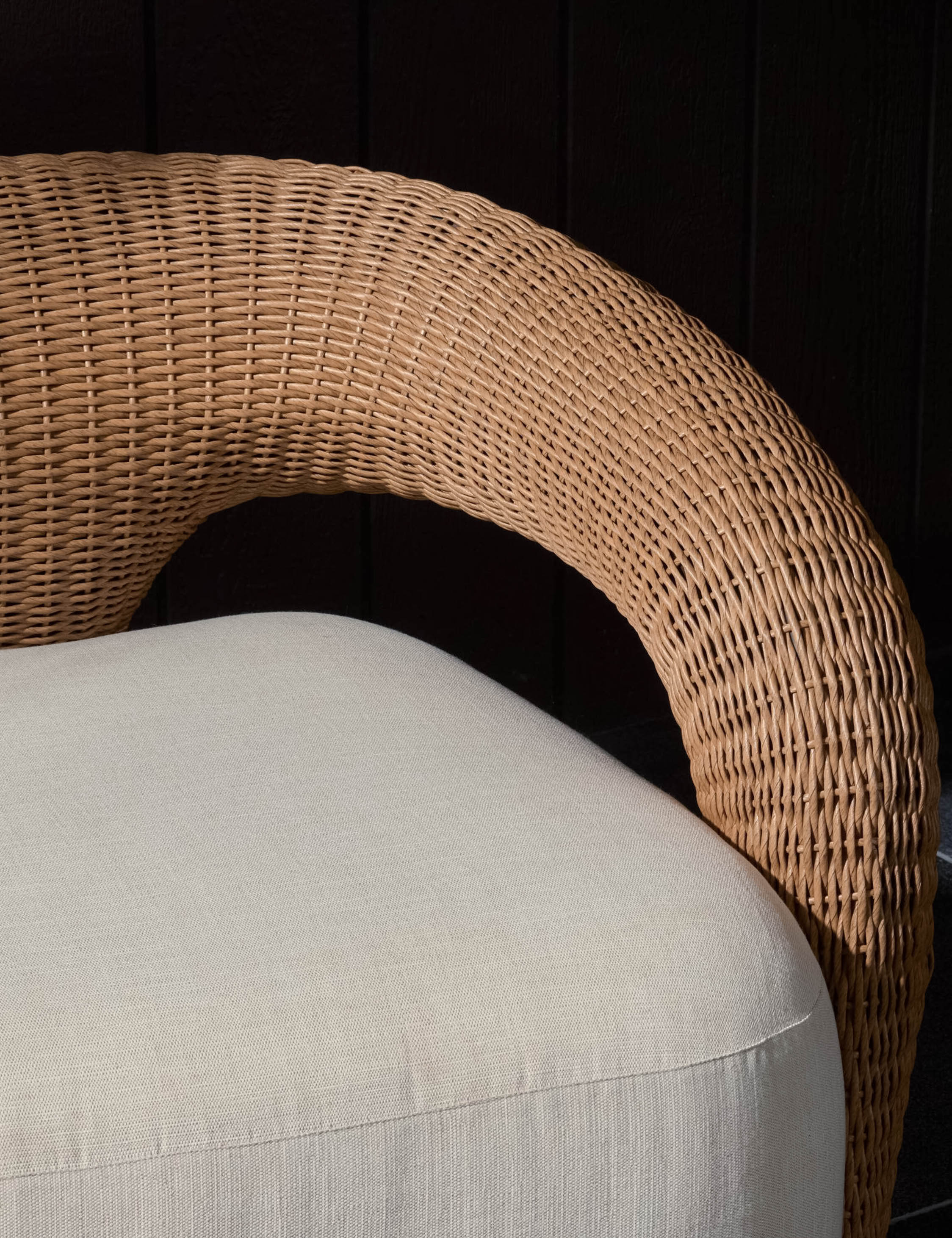 Lulu and Georgia Hampton Outdoor Swivel Chair - view 6