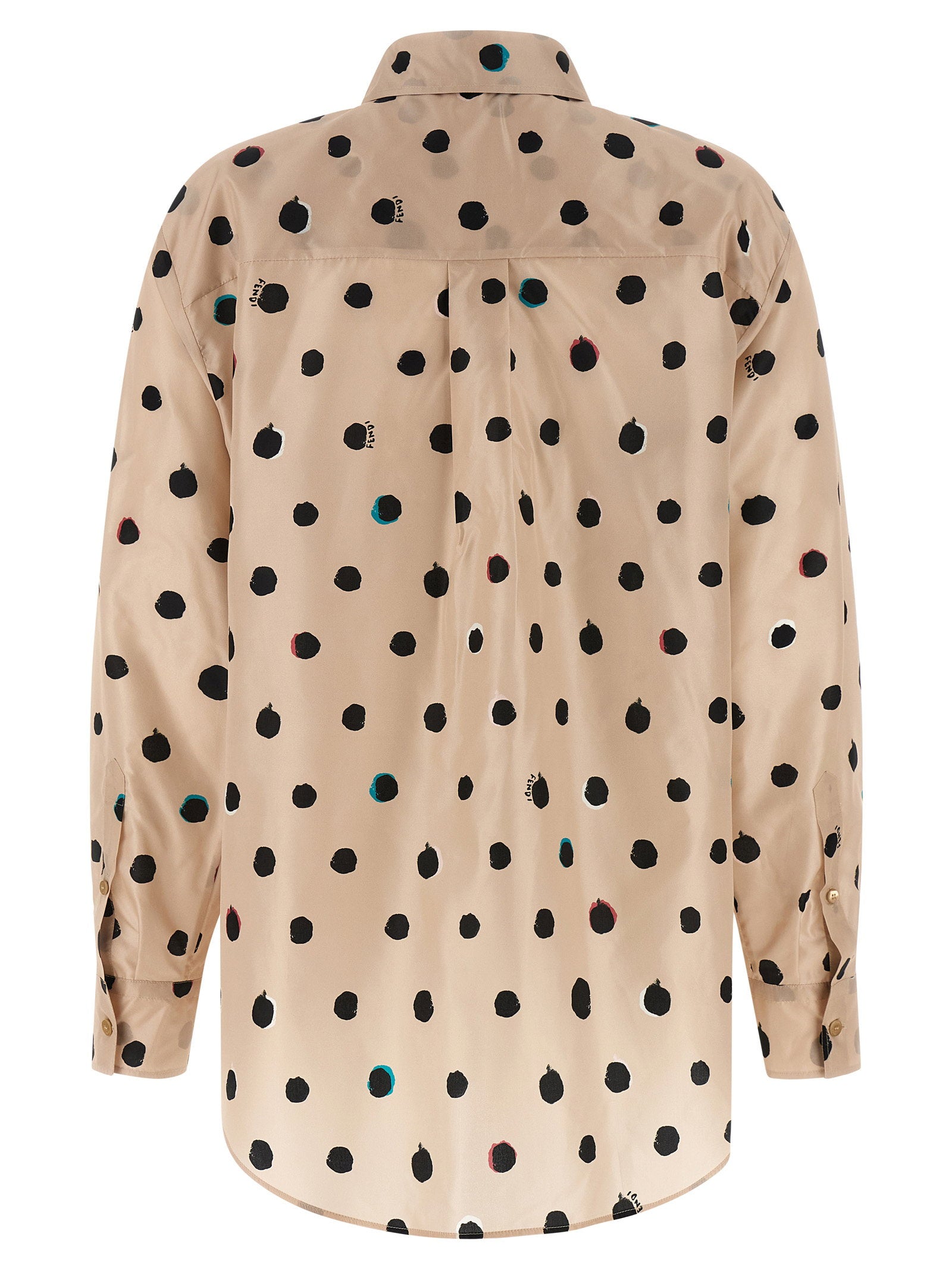 Fendi Falena Dots Shirt – 100% silk - view 2