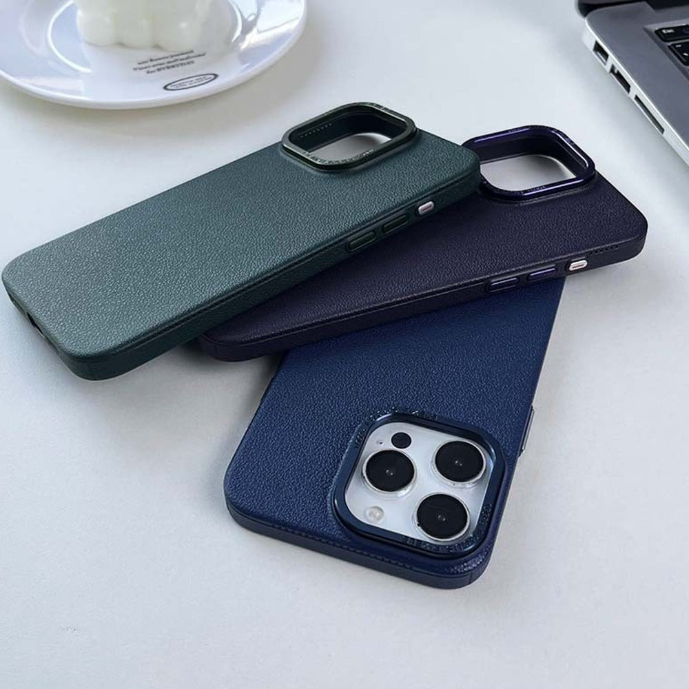 Million Cases iPhone 14 Series Frosted Elegance Leather Pattern Case - view 4