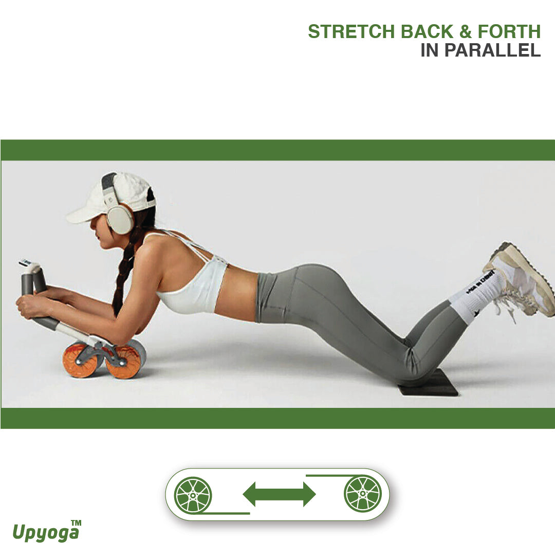 Cash on Delivery Available Abs Roller Wheel for Core Training | 1 Year Warranty - view 2