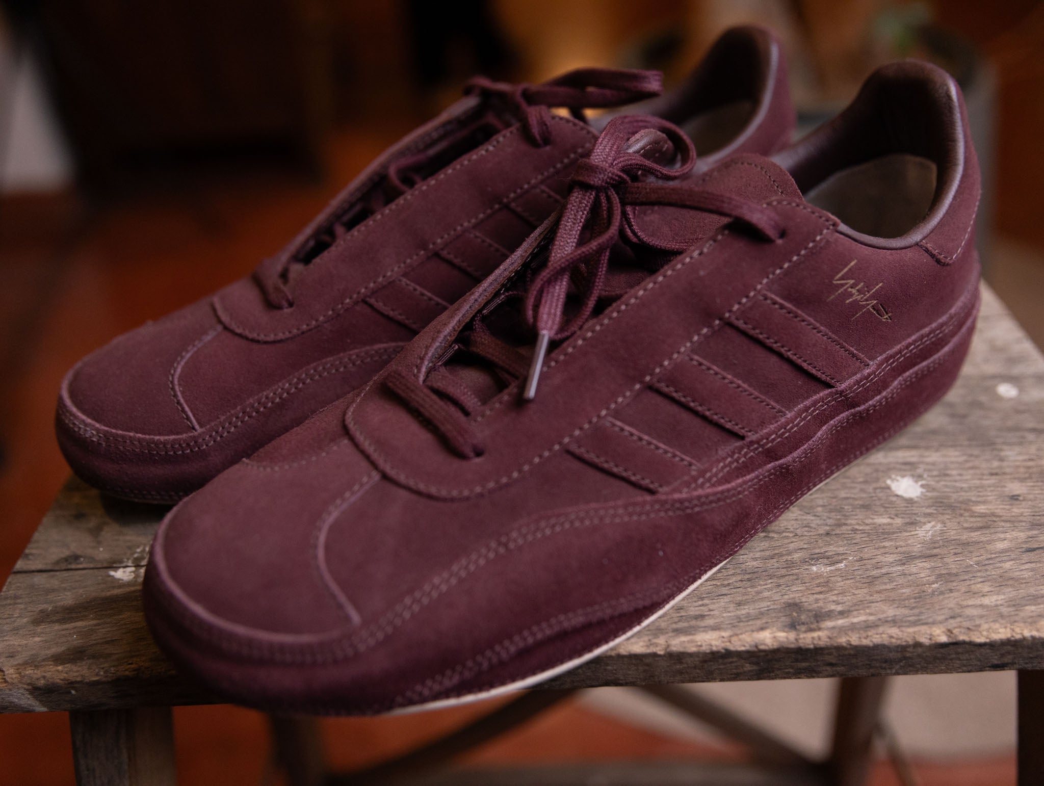 Adidas Y-3 Gazelle Shadow Red - view 2