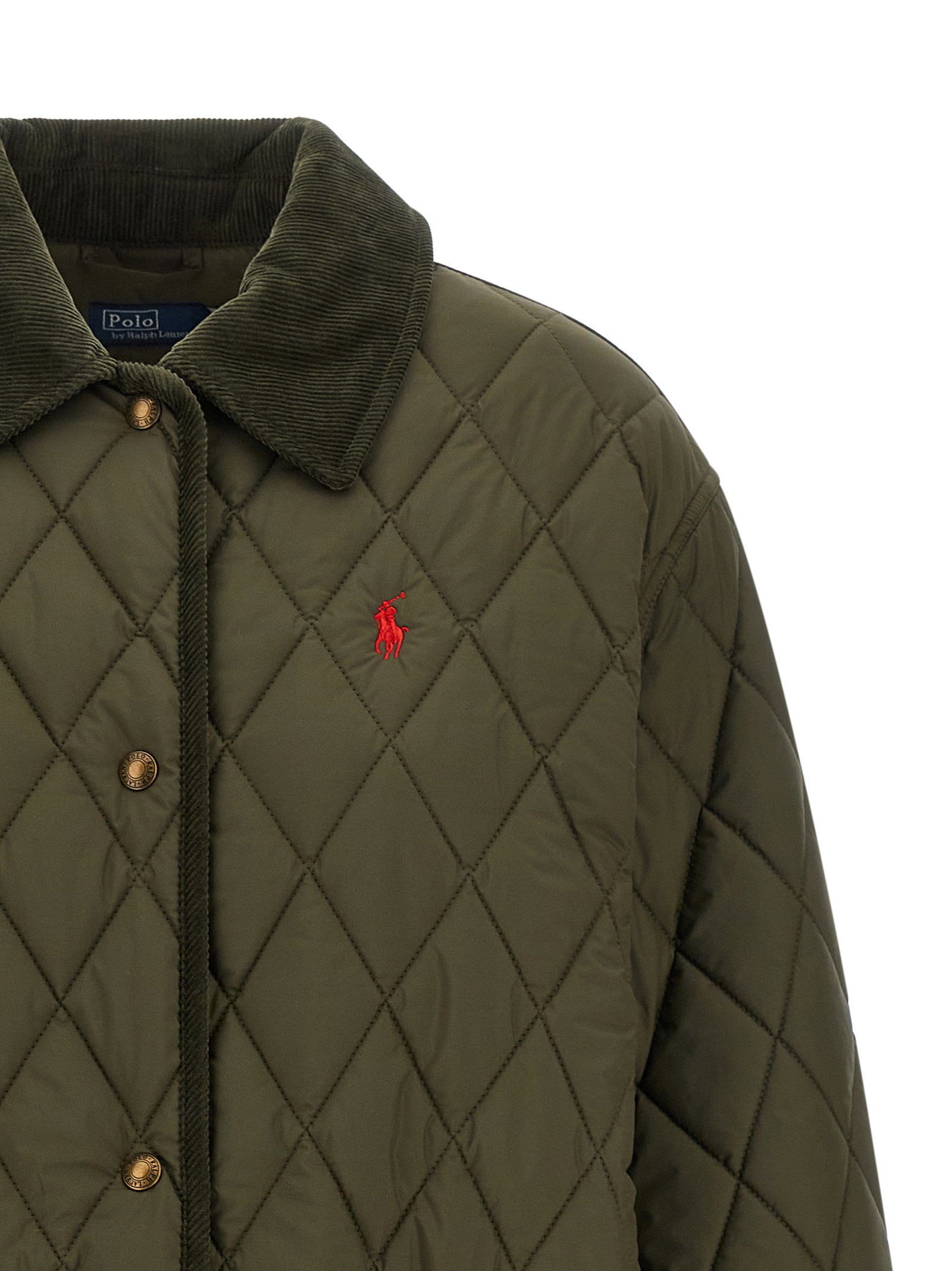 Polo Ralph Lauren Quilted Padded Jacket With Embroidery - view 3