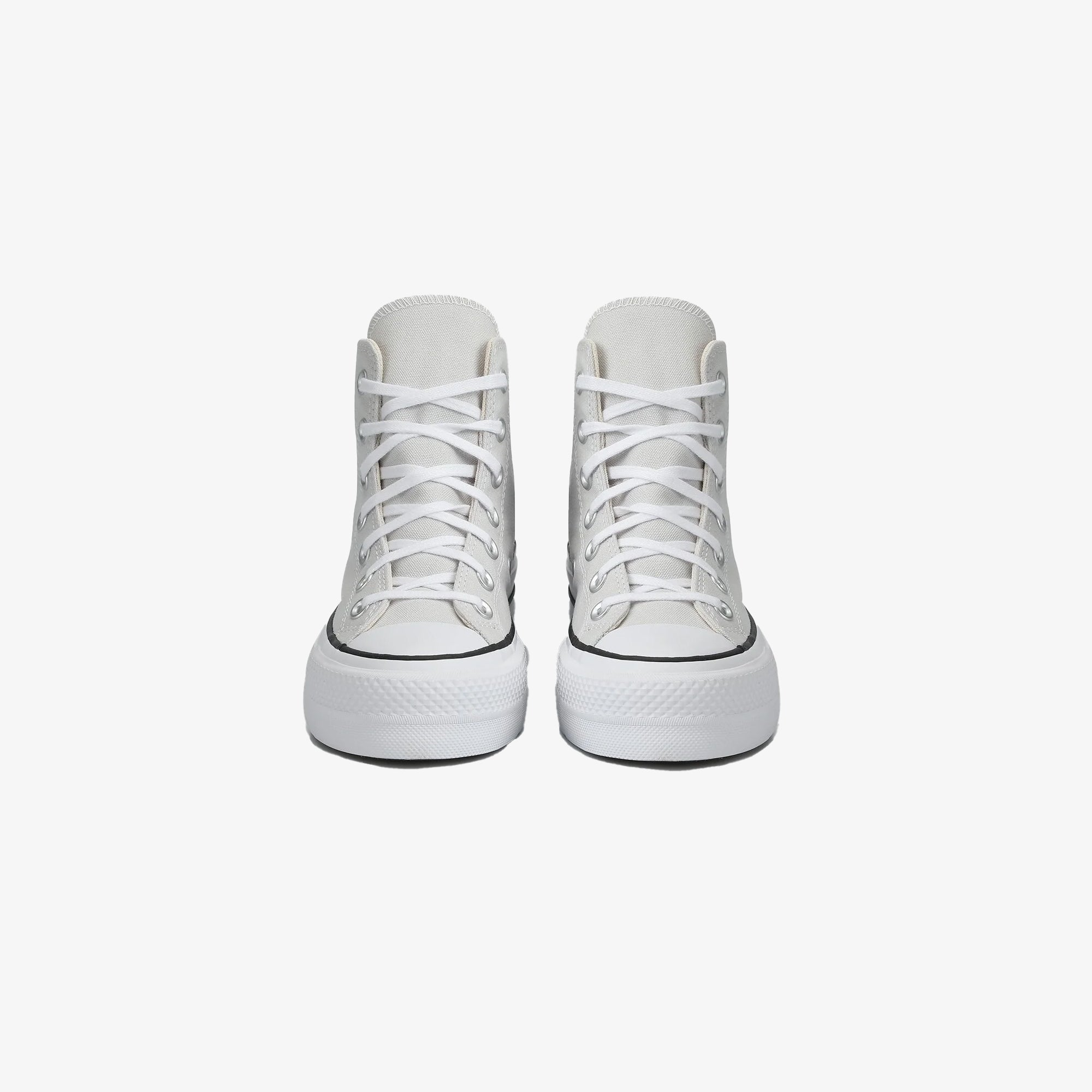 Converse | CHUCK TAYLOR ALL STAR PLATFORM CANVAS { WHITE - view 3
