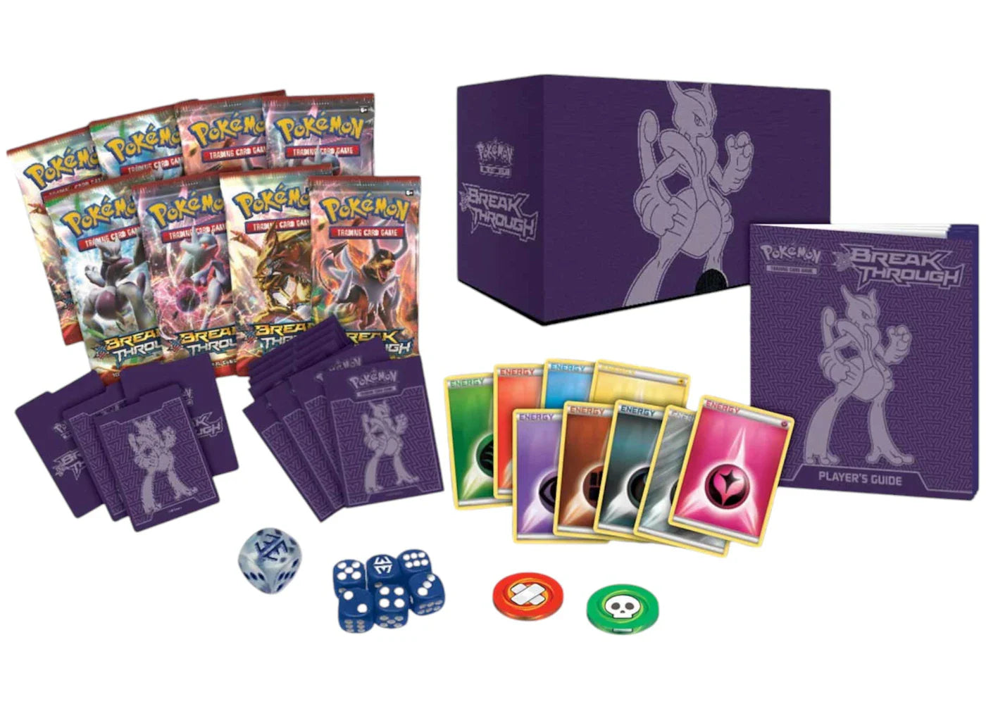 Pokémon 2016 Pokemon TCG XY BREAKthrough Elite Trainer Box Mewtwo X - view 2