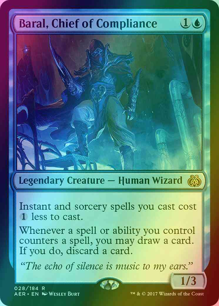 Magic Baral, Chief of Compliance [28] [Aether Revolt] [Foil]