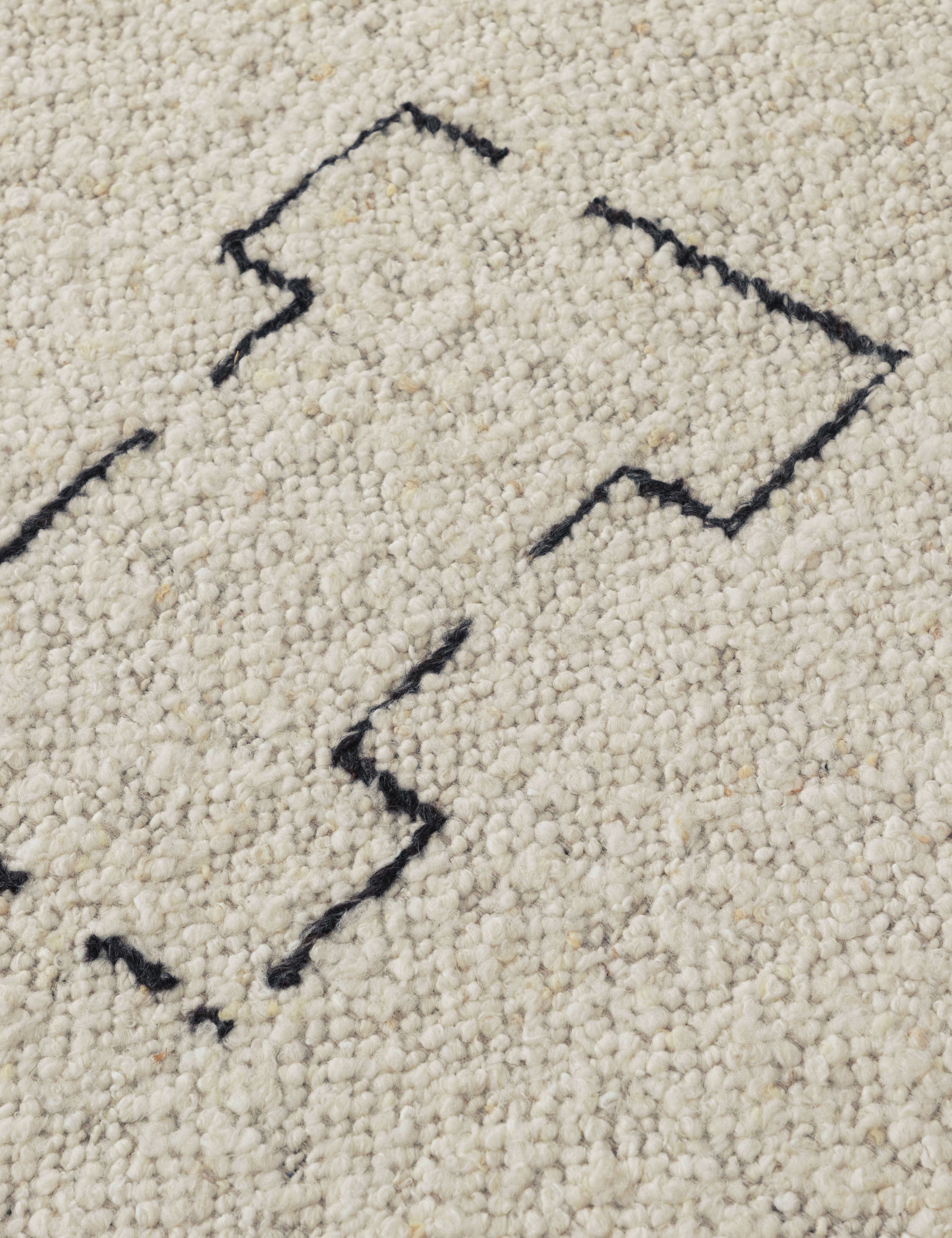 Lulu and Georgia Ciera Flatweave Wool Rug – White - view 6