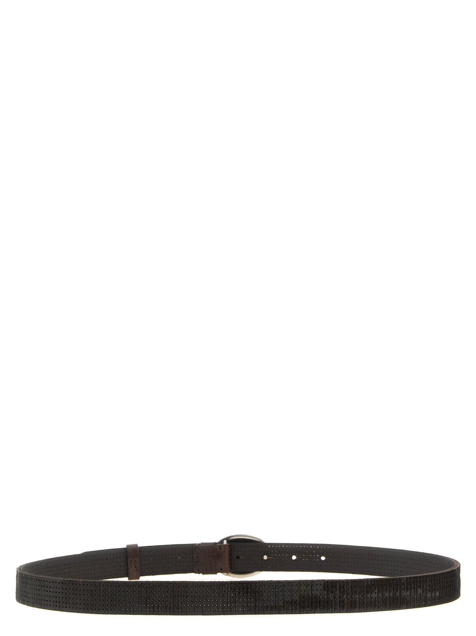 Brunello Cucinelli Texture Leather Belt - view 2