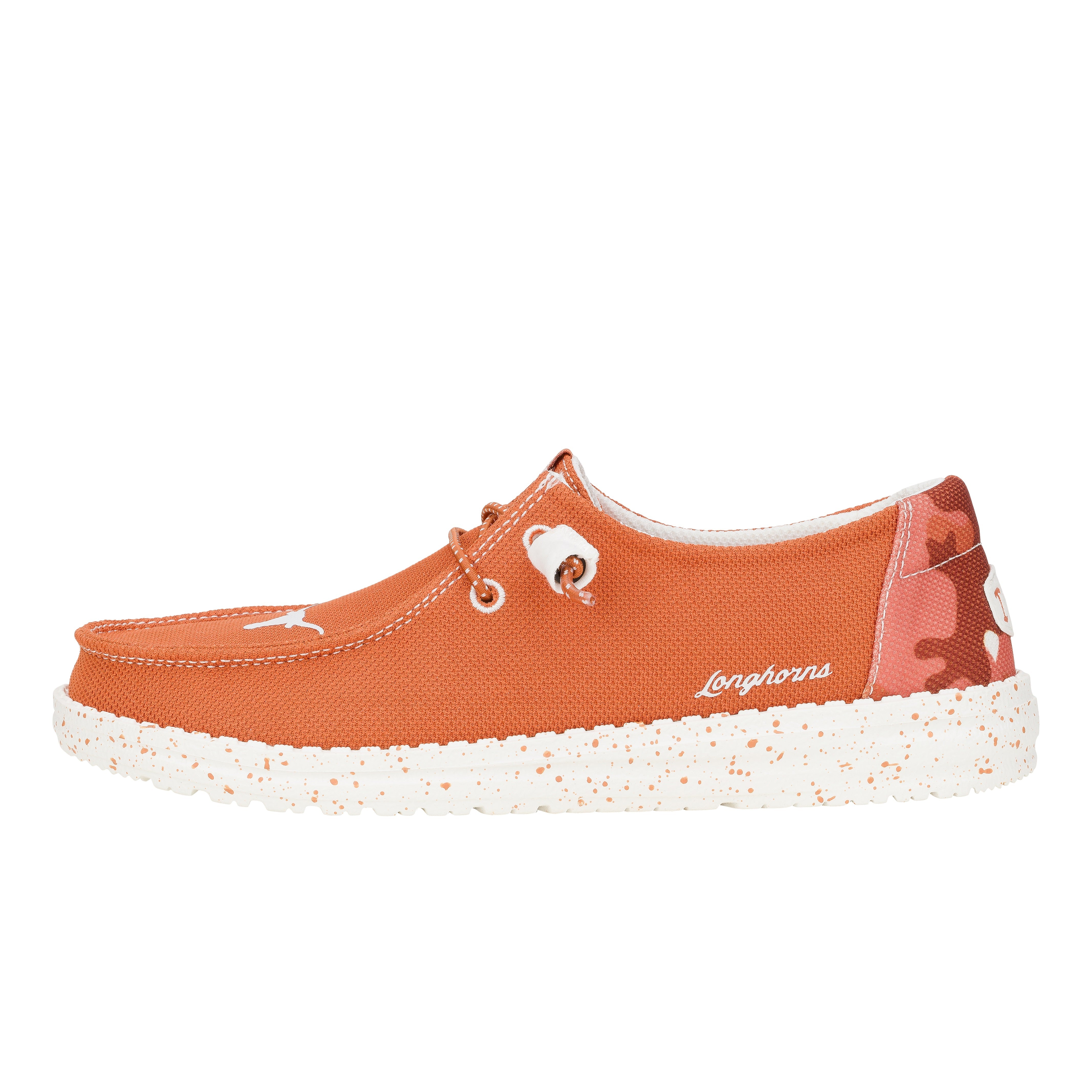 Burnt orange white – HEYDUDE shoes Wendy Texas - Burnt Orange/White