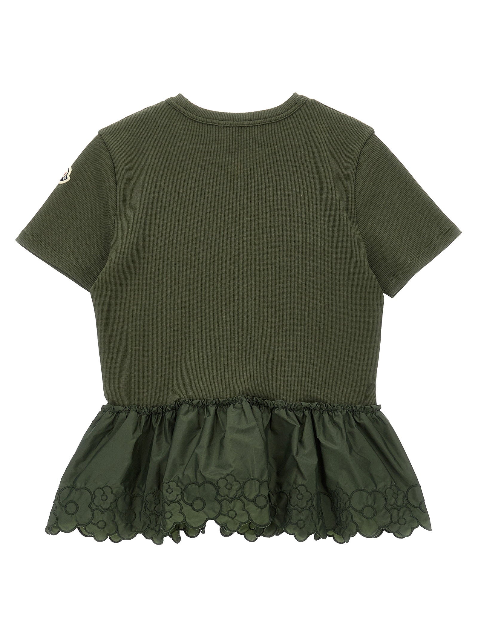 Moncler Enfant Floral Embroidery T-shirt – 100% polyamide - view 2