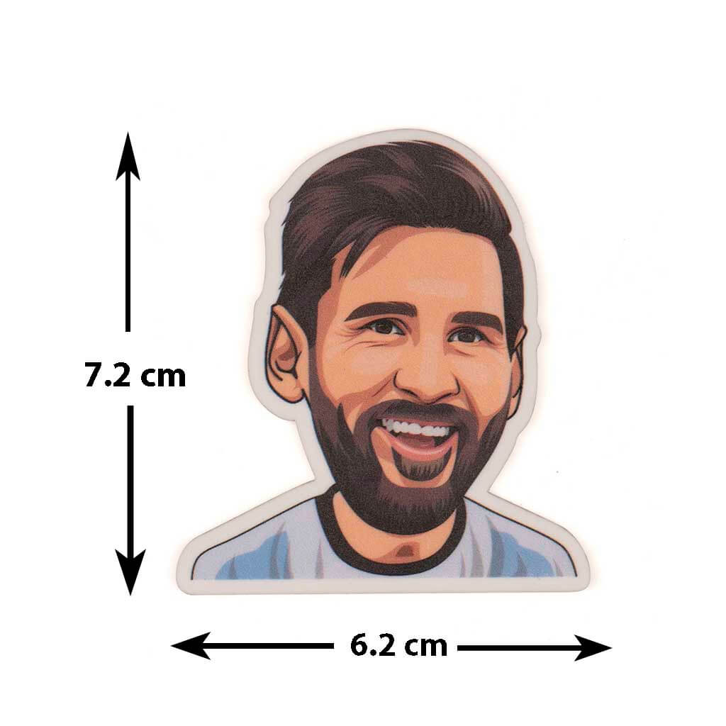 Bigsmall_cc Messi Fridge Magnet - view 6