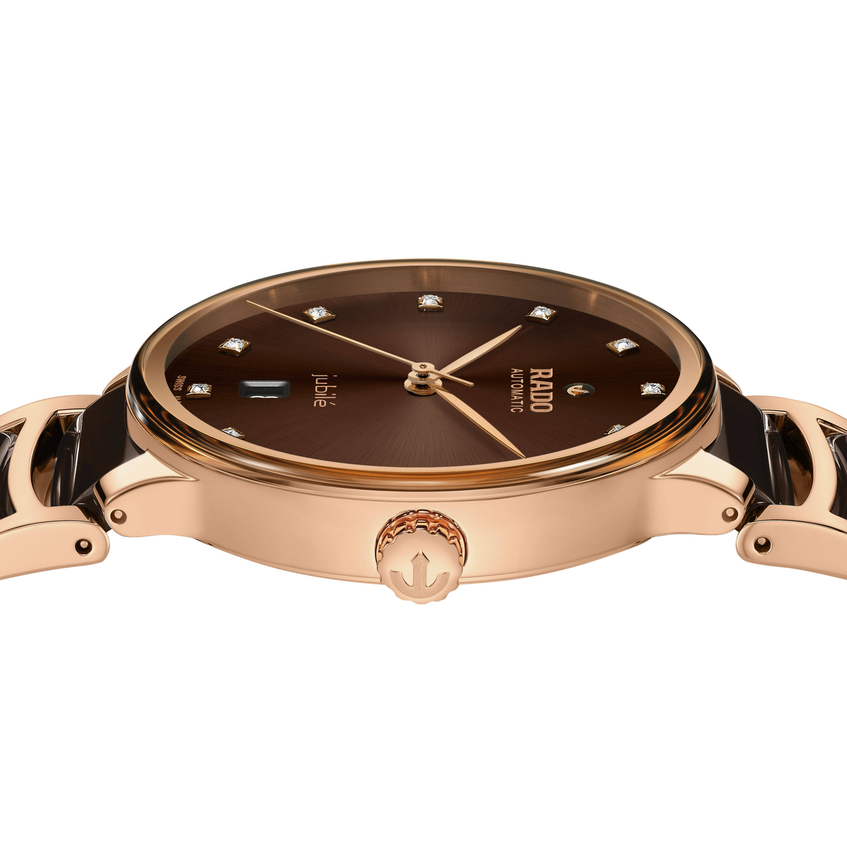 Rado Centrix Brown Dial Unisex 39.5mm
