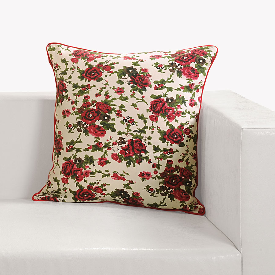 Swayam India Vintage Floral Printed Cushion Covers 6904