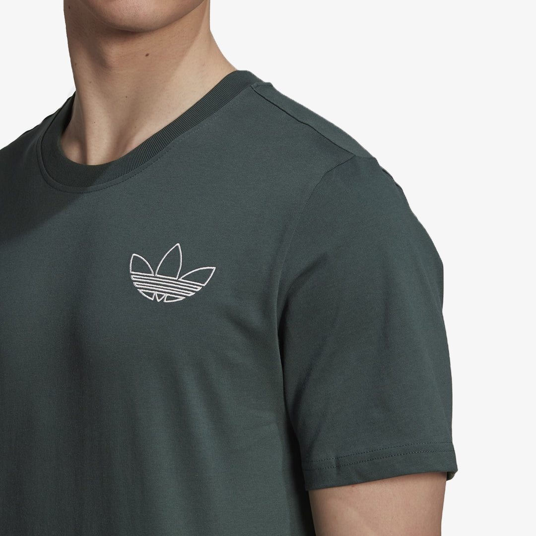 Adidas Originals | TREFOIL SERIES STYLE TEE { MINERAL GREEN - view 2