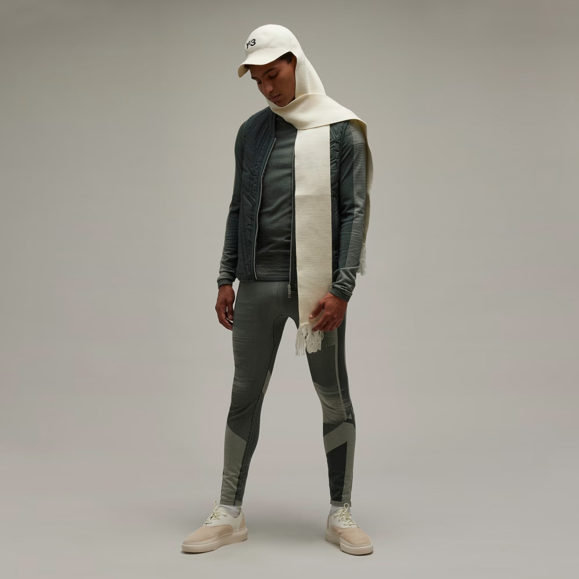 Y-3 | Engineered Tights { Wonder Silver - view 5