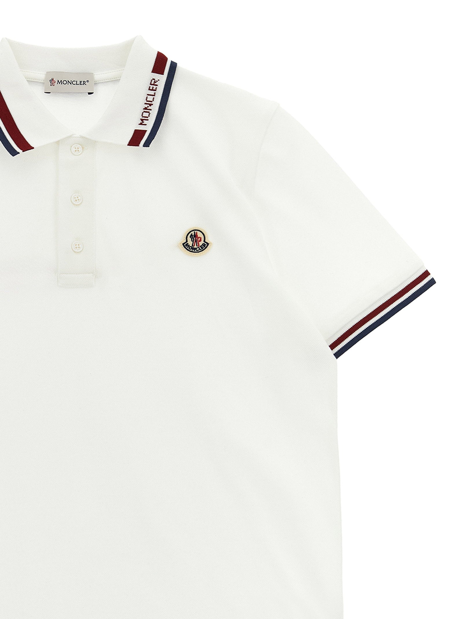 Moncler Enfant Polo Kit + Cotton Bermuda Shorts - view 2