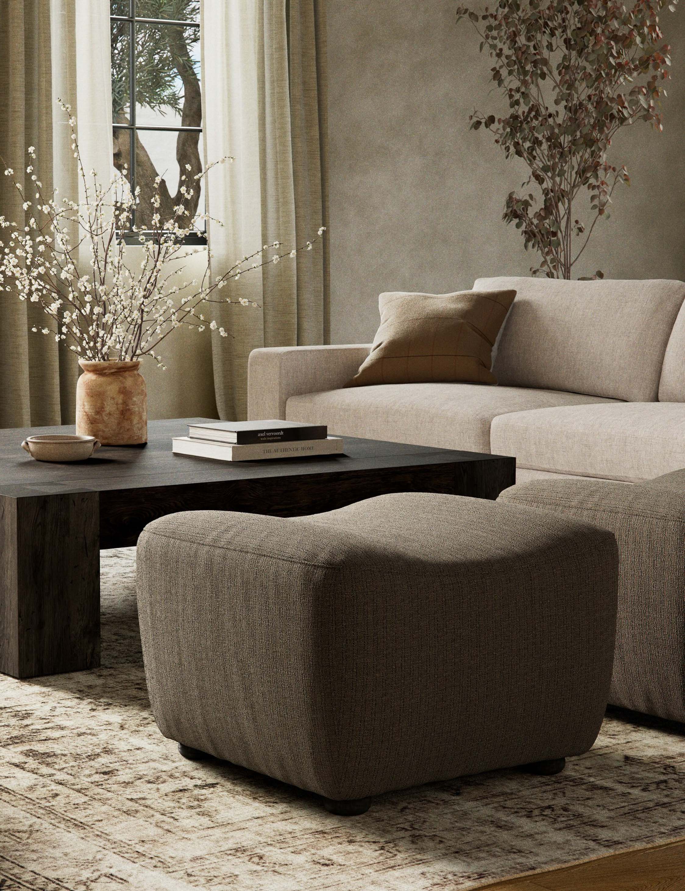 Lulu and Georgia Kylo Ottoman by Amber Lewis x Four Hands - view 7