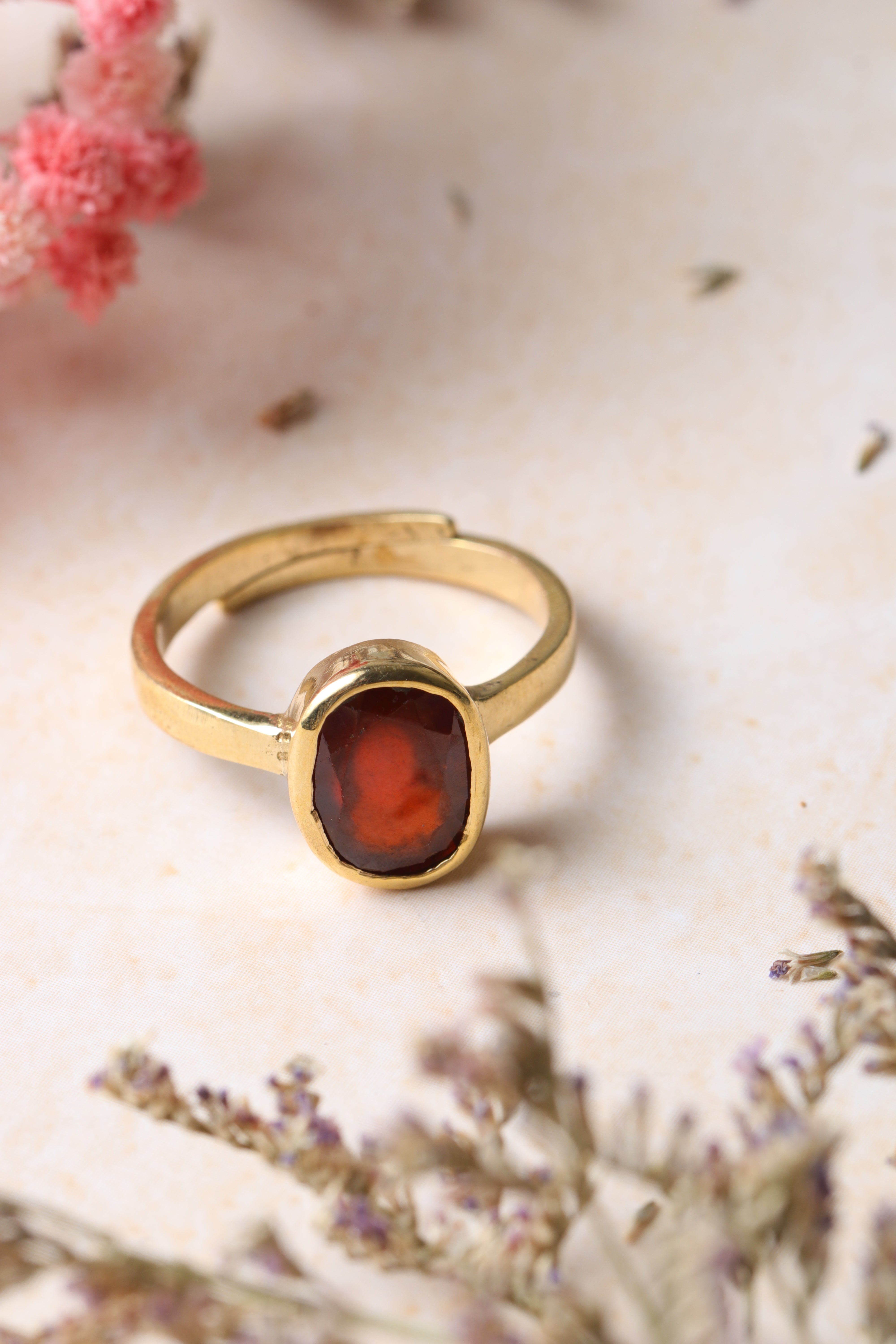 Gomed hessonite ring – Studio Vaidik Gomed/ Hessonite Ring 7.25 ratti