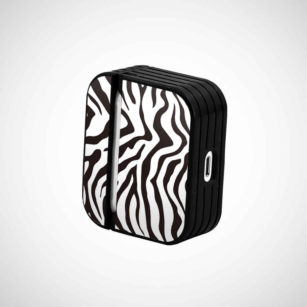 Cover It Up Zebra Print Glass Airpods Pro Case Covers - view 3