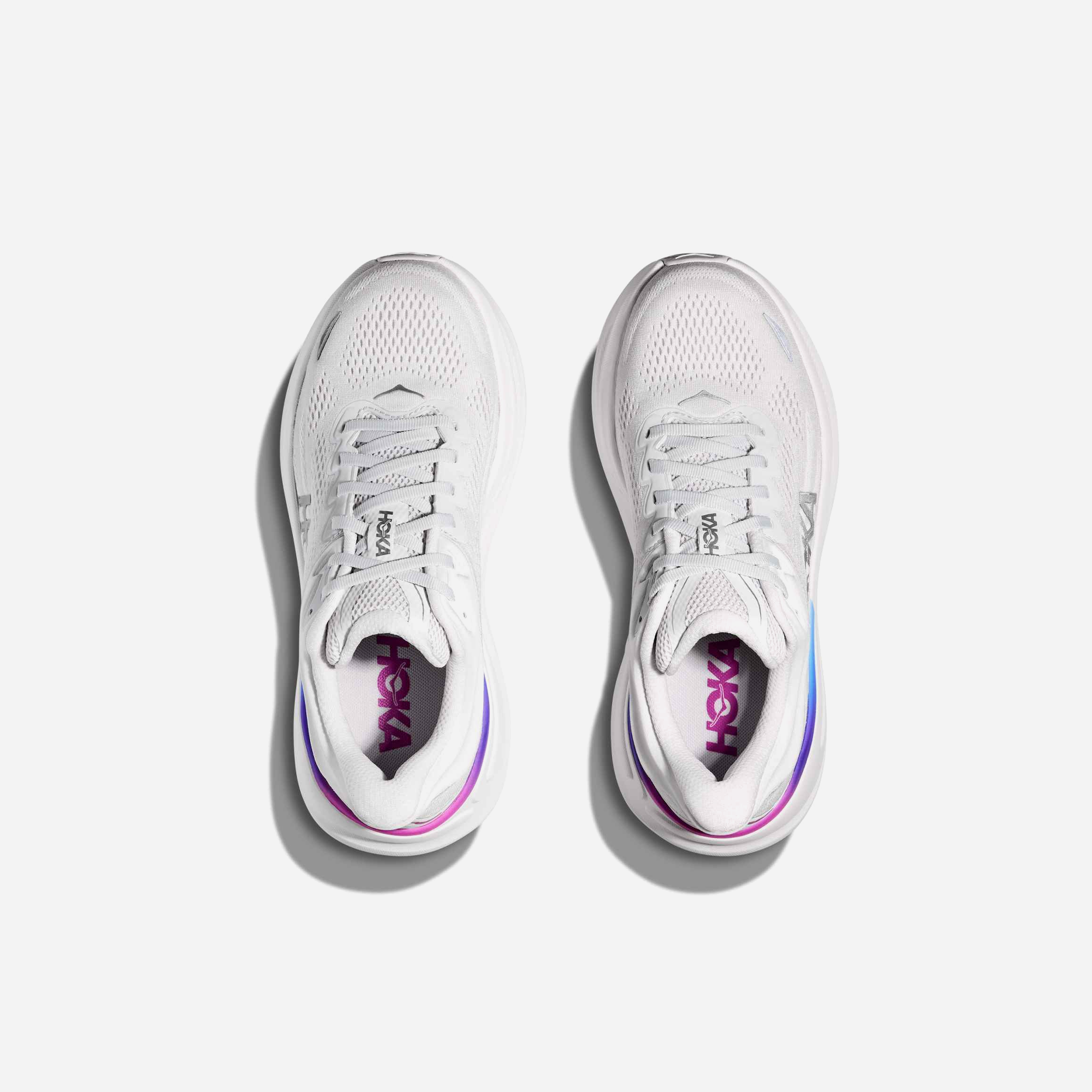 Hoka Bondi 9 Cosmic Grey White Regular WMNS - view 3