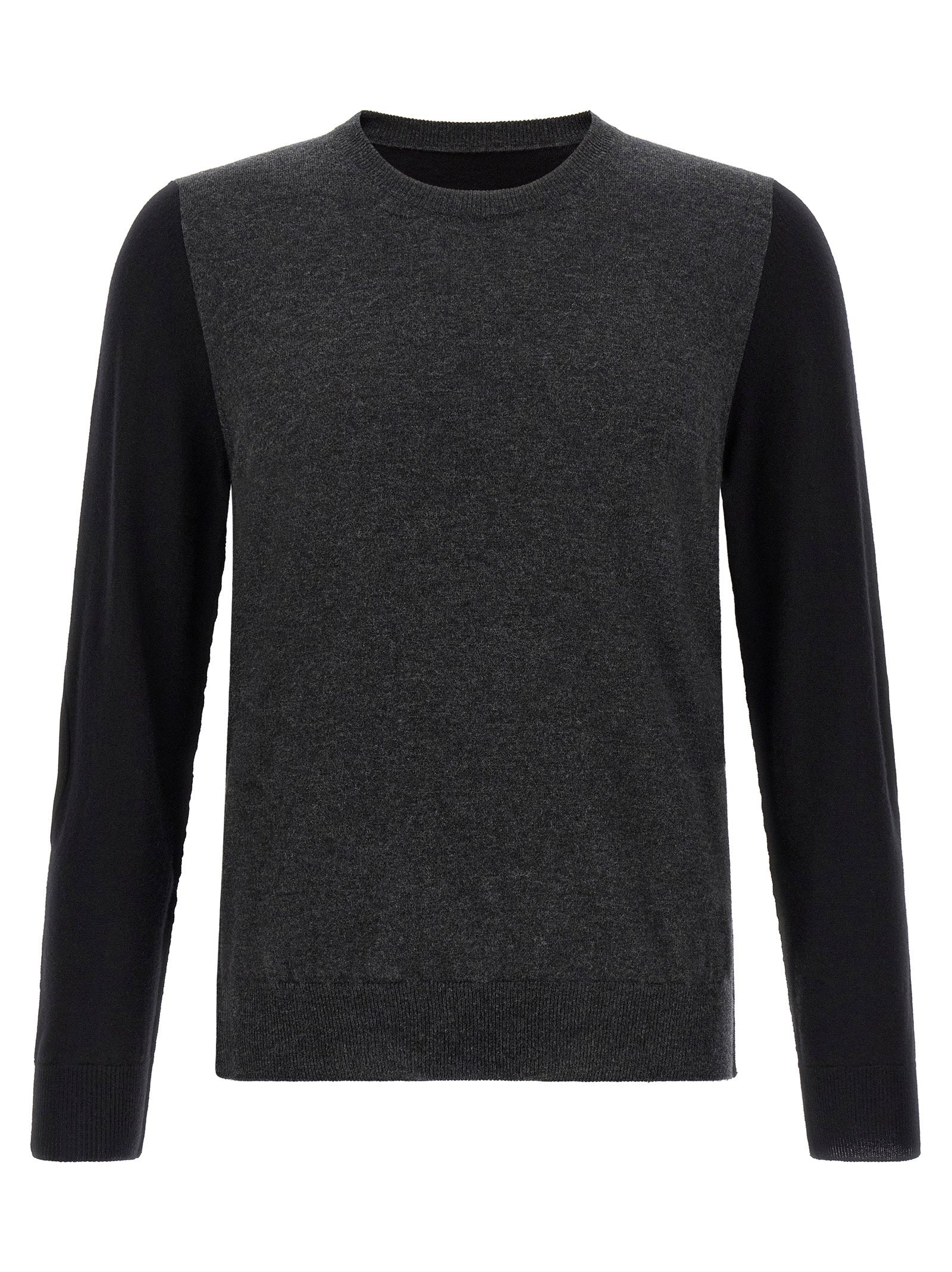 Maison Margiela Two-tone Wool Sweater – 100% wool