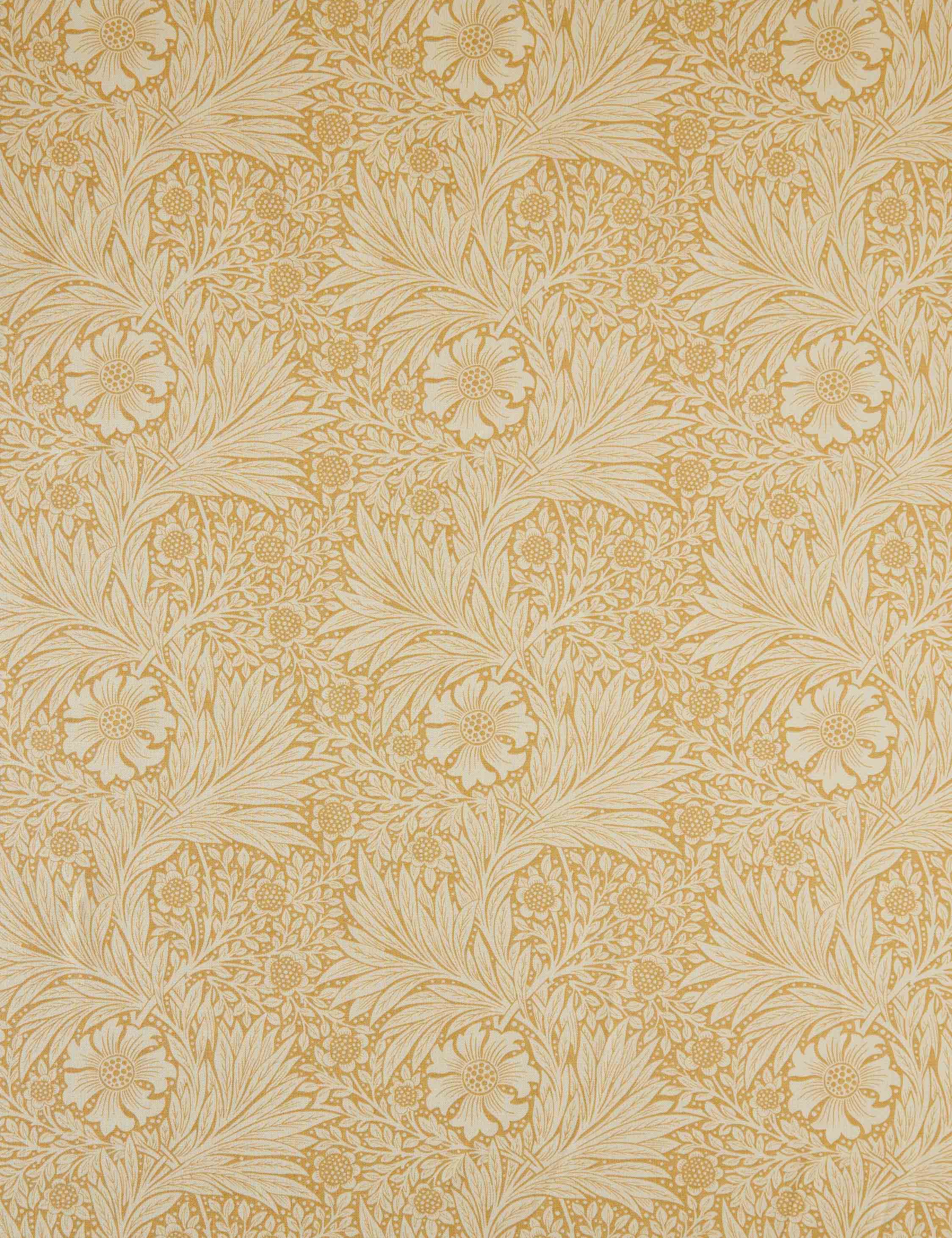 Lulu and Georgia Marigold Linen Blend Fabric by Morris & Co. - view 15