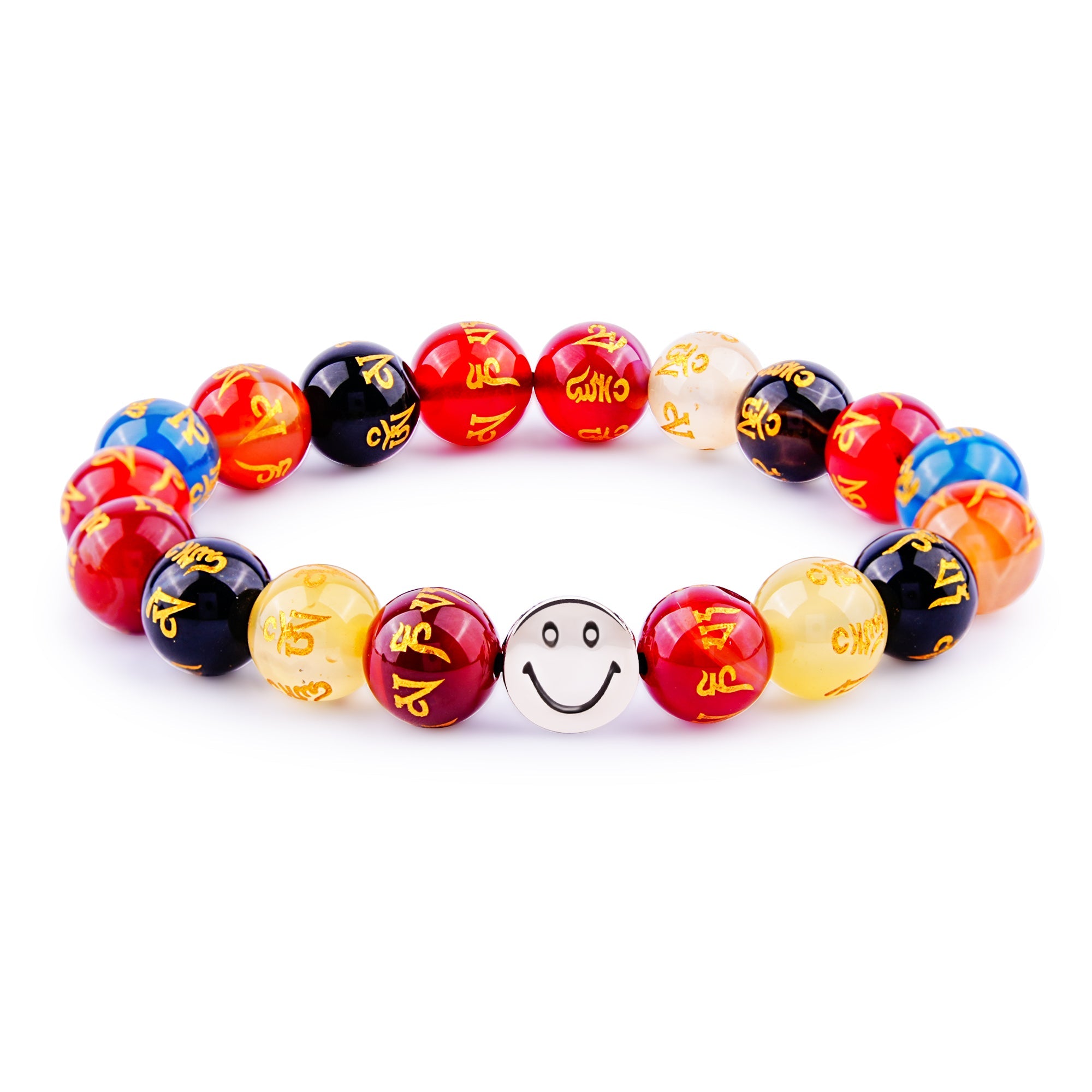 Gemsmantra Smile Bracelet - Multi Om Mani - view 4