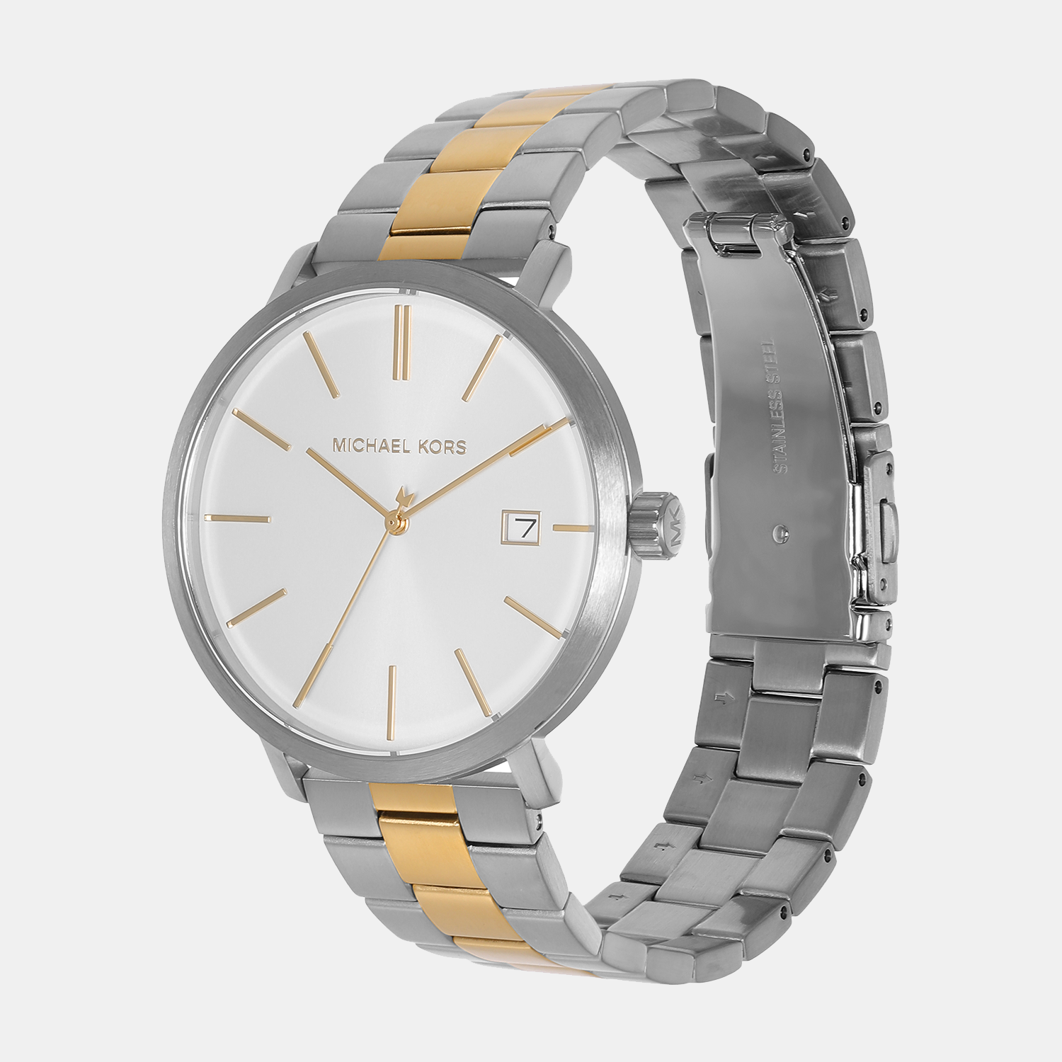 Michael Kors Blake Men Quartz White Dial Analog Stainless Steel Watch MK9134 - view 2