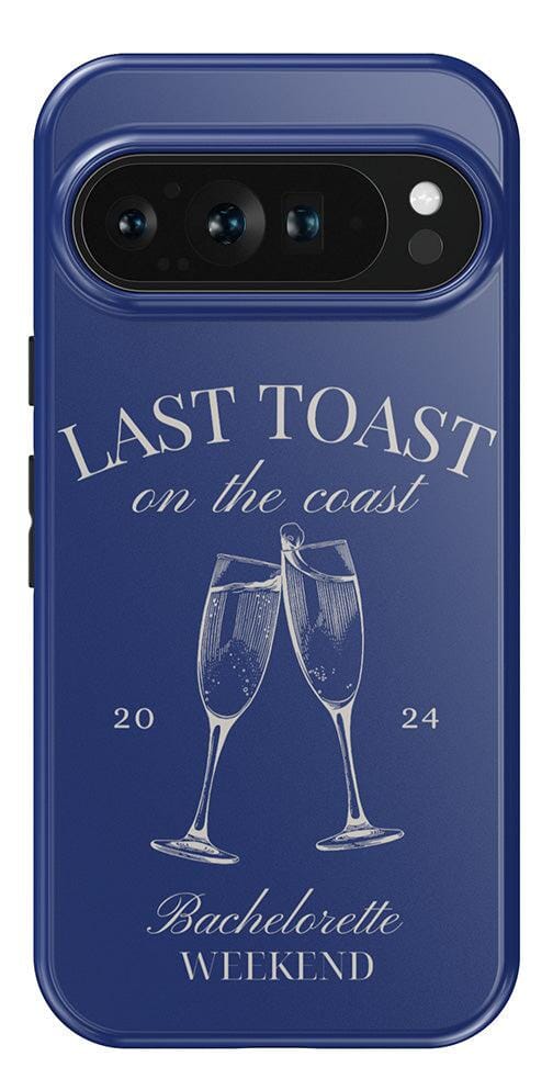 Casetry Last Toast | Blue Coastal Bachelorette Case - view 106