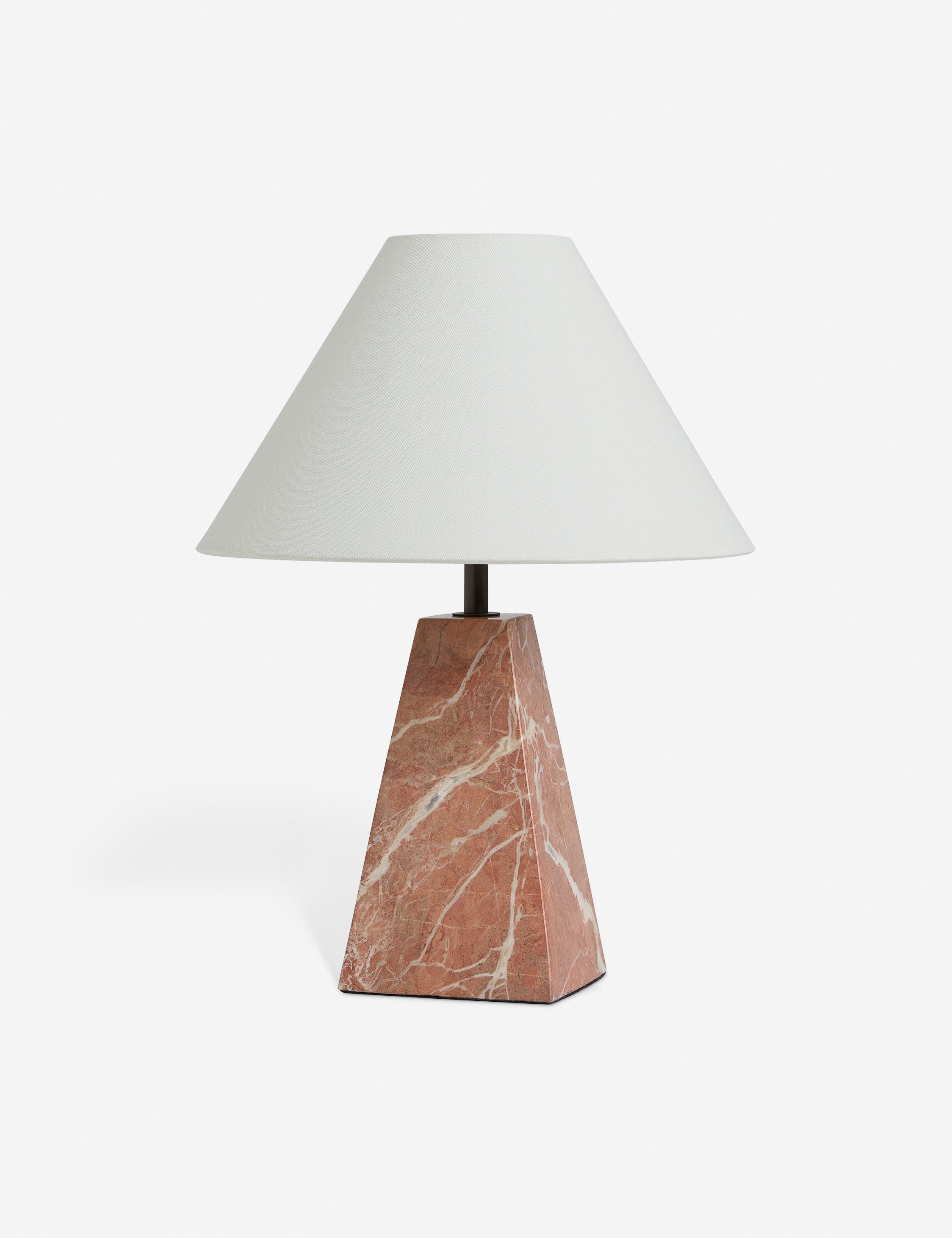 Lulu and Georgia Camara Table Lamp – Pink Marble - view 4
