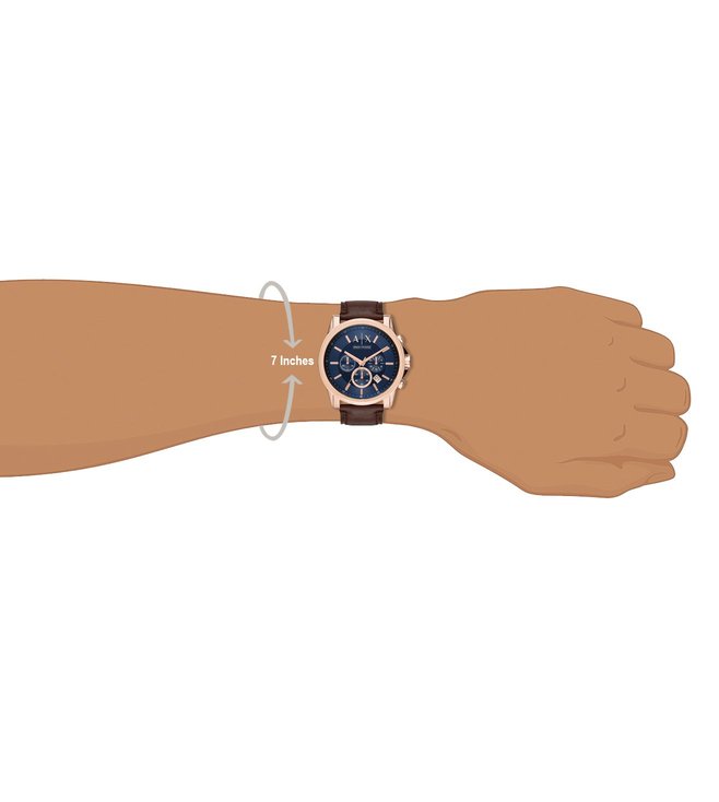 Armani Exchange Outerbanks Blue Dial Men 42mm - view 2