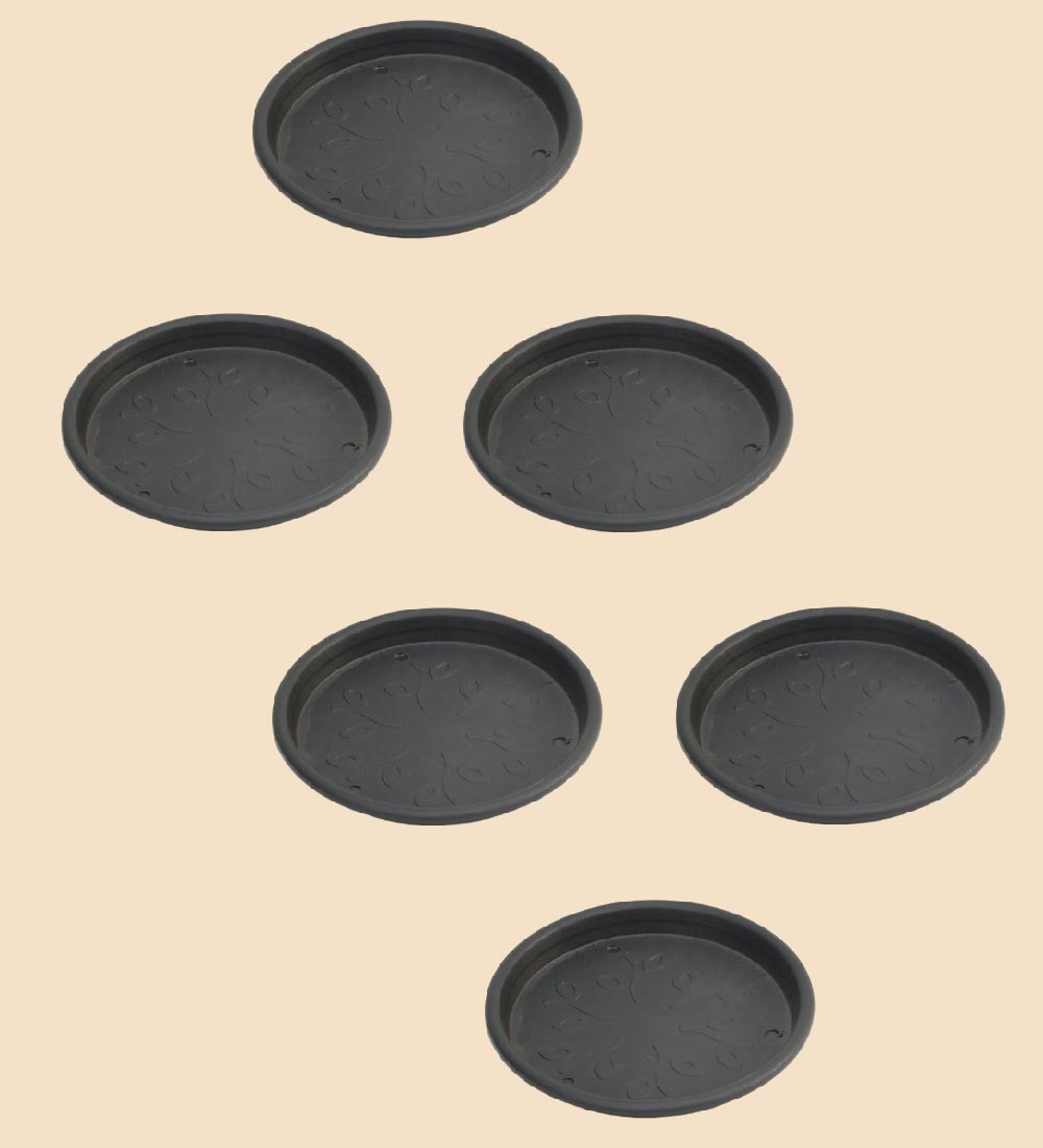 Ugaoo Gardening Plates - Black
