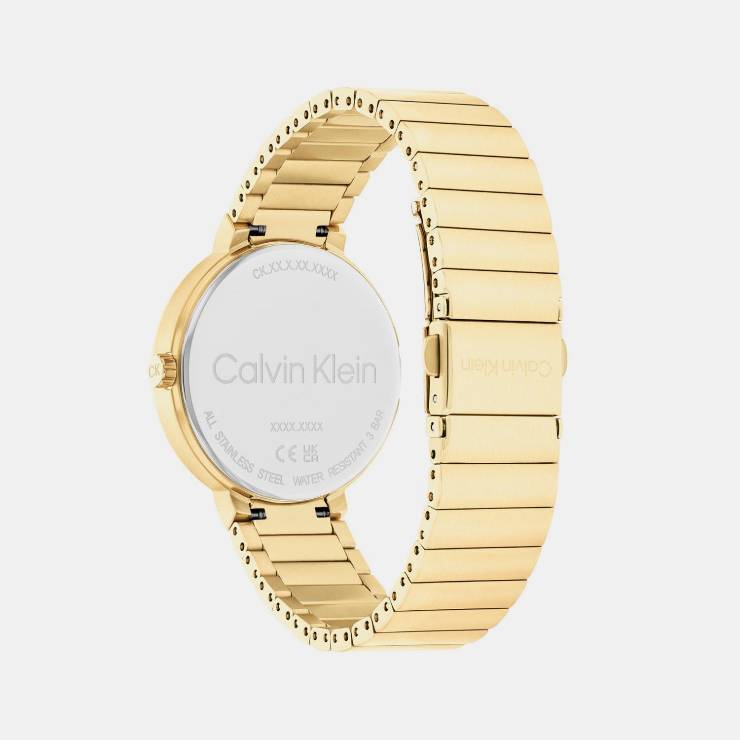 Calvin Klein Create Women Quartz Gold Dial Multi-Function Stainless Steel Watch 25100030 - view 3