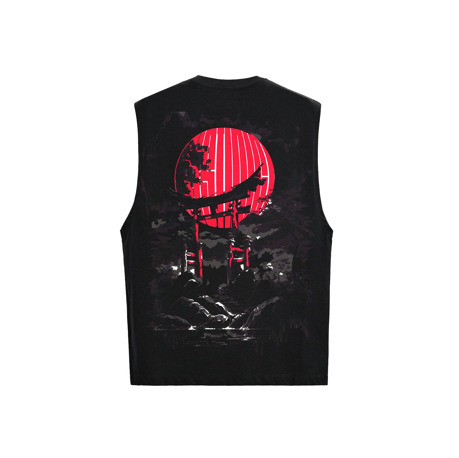 Instinct First The Temple - Sleeveless T-Shirt ( Black)