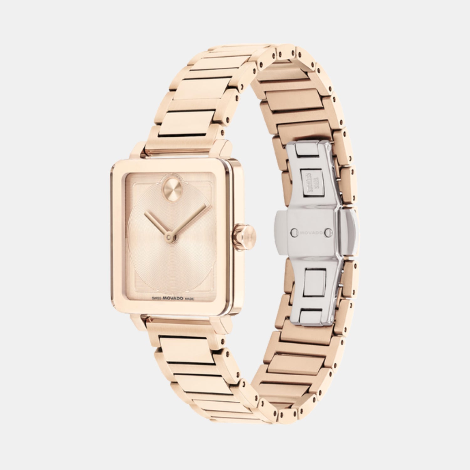 Movado Bold Women Quartz Rose Gold Dial Analog Stainless Steel Watch 3601163 - view 2