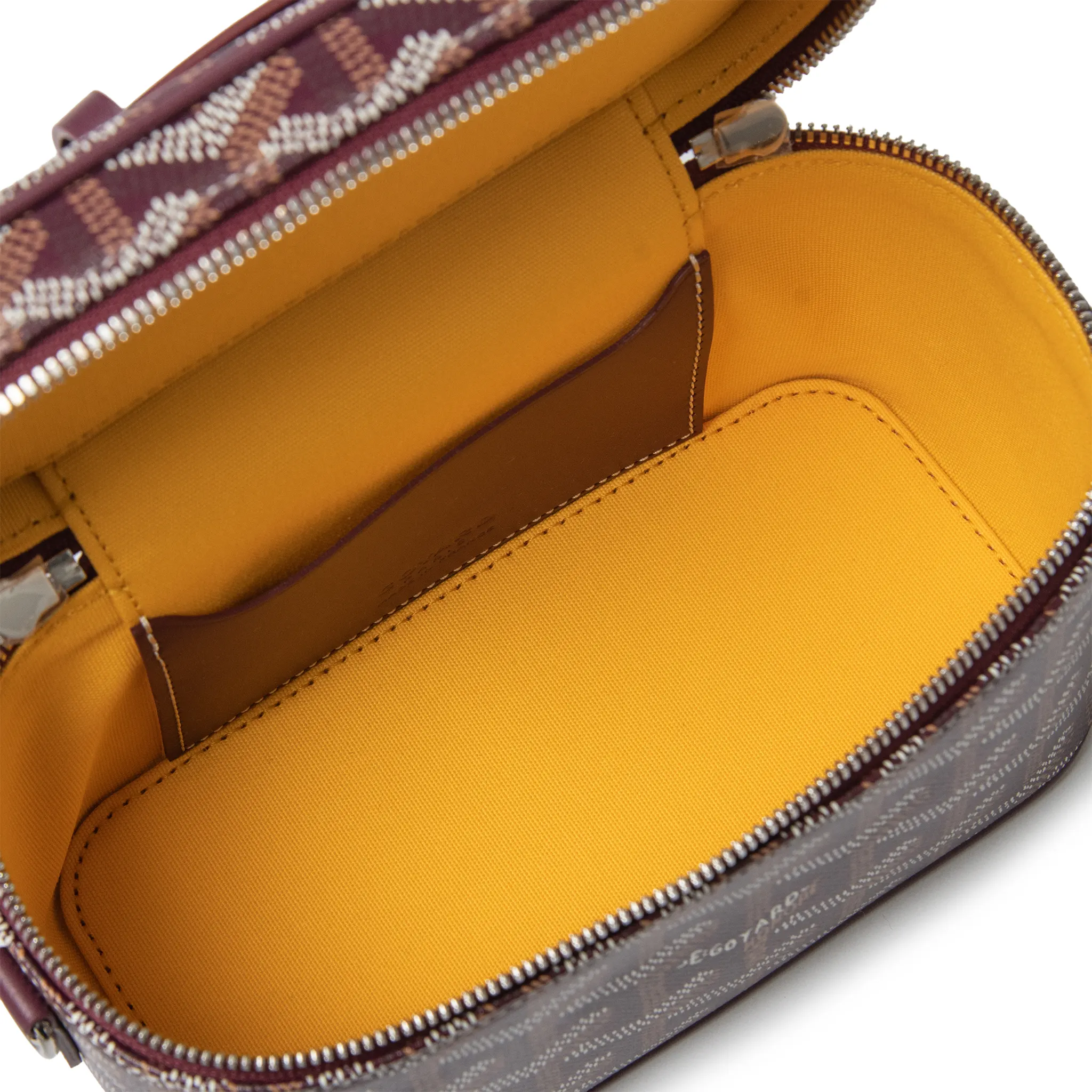Goyard Muse Mini Burgundy Vanity Bag - view 6