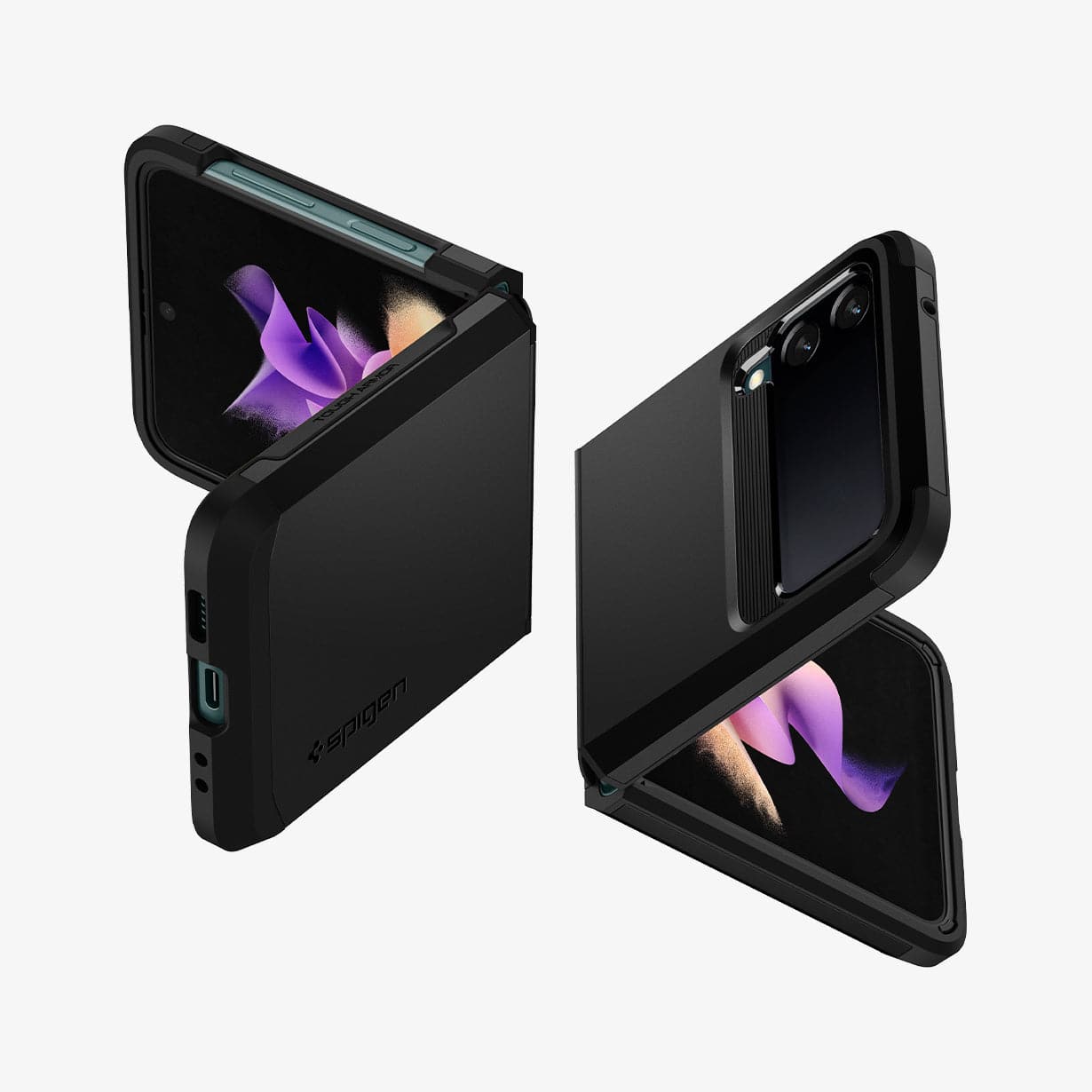Galaxy Z Flip 3 Series - Tough Armor – Black - view 3