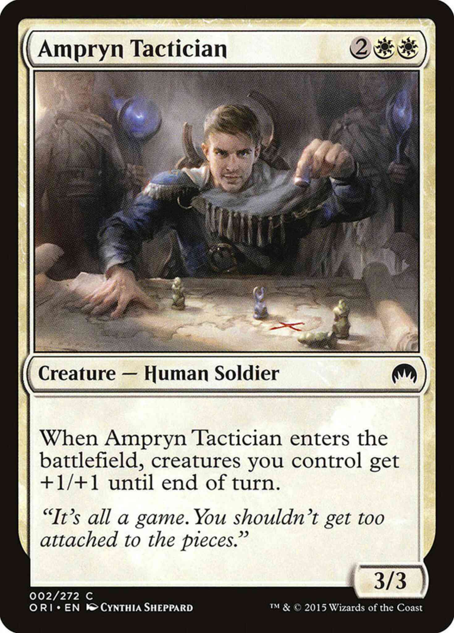Tactician 2 magic – Ampryn Tactician [2] [Magic Origins] [Non-Foil]