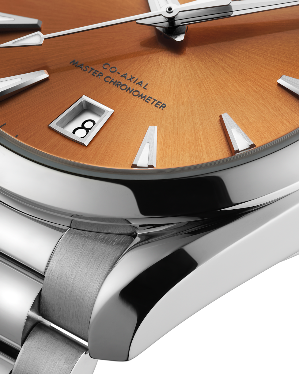 Omega Seamaster Aqua Terra Shades Co Axial Master Chronometersaffron Dial Men 38MM - view 3