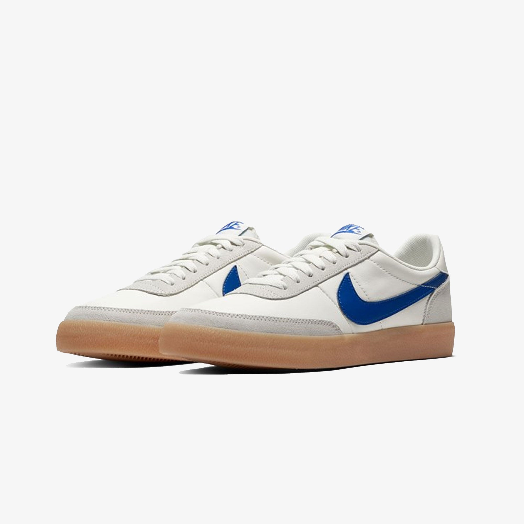 Nike | KILLSHOT 2 LEATHER { SAIL/HYPER BLUE-GUM YELLOW - view 2