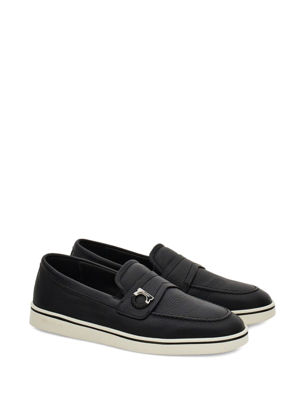Ferragamo Tancredi loafers – LEATHER 100% - view 3