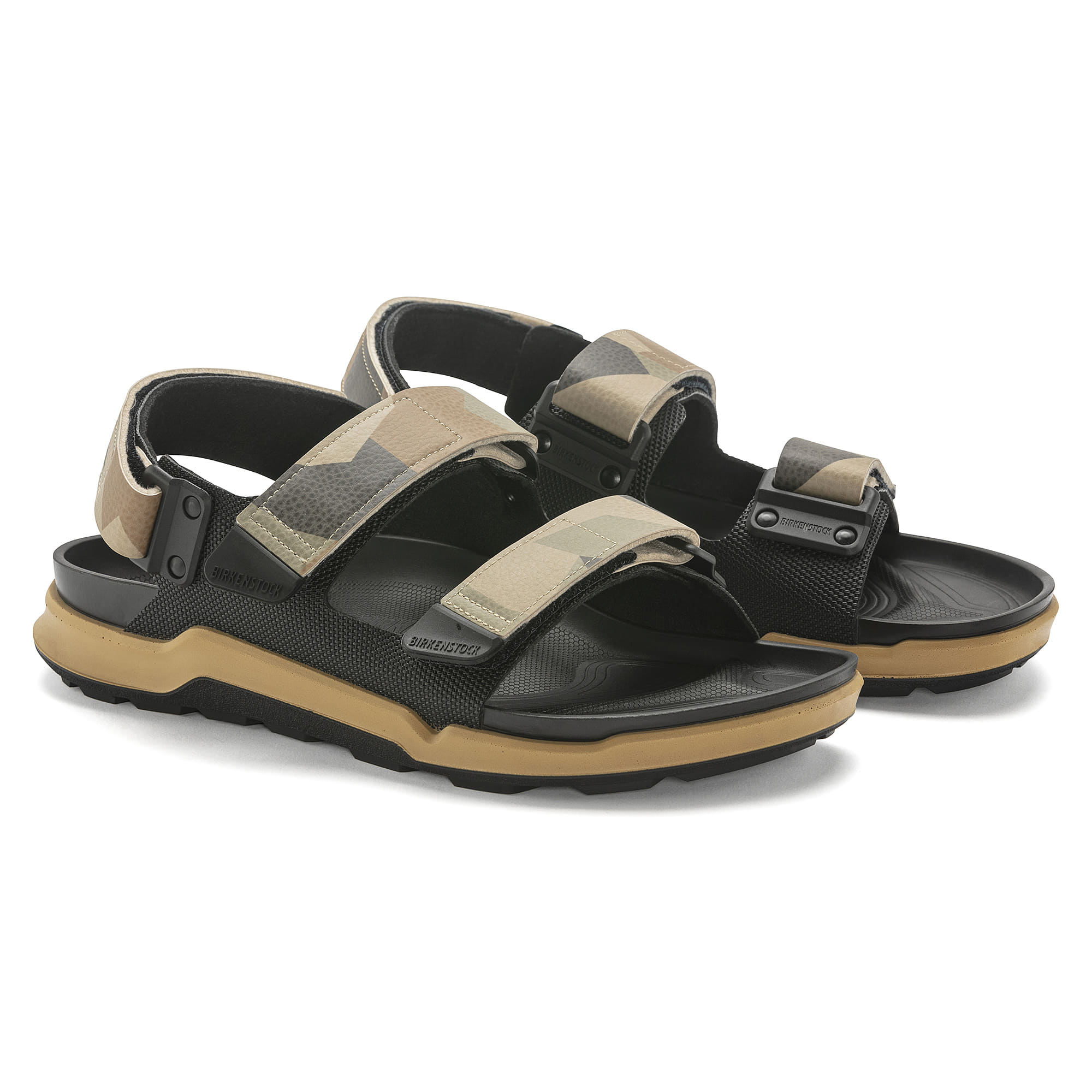 Birkenstock Tatacoa Birko-Flor – Men's, Beige Beige/Futura Geometric Camo Core - view 3