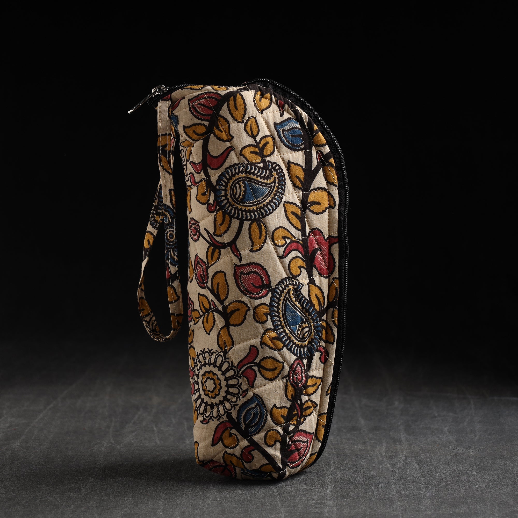 JALPARI Beige - Handmade Cotton 1L Water Bottle Cover 08 - view 2