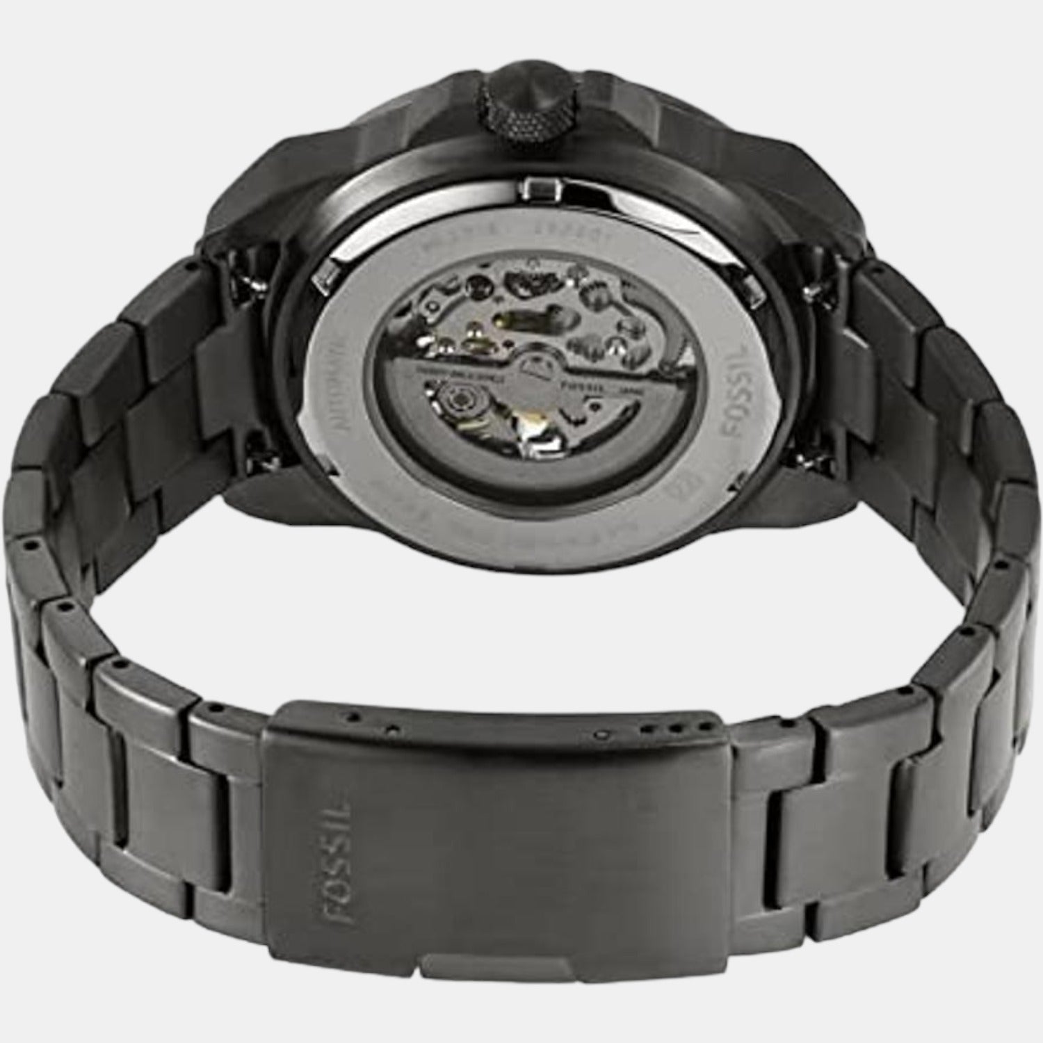 Fossil Bronson Men Automatic Black Dial Analog Stainless Steel Watch ME3218 - view 4
