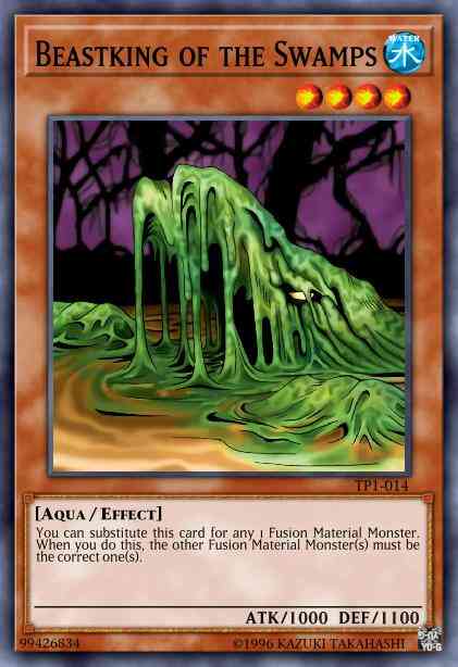 Beastking swamps – Yu-Gi-Oh! Beastking of the Swamps - TP1-014 - Rare - Unlimited