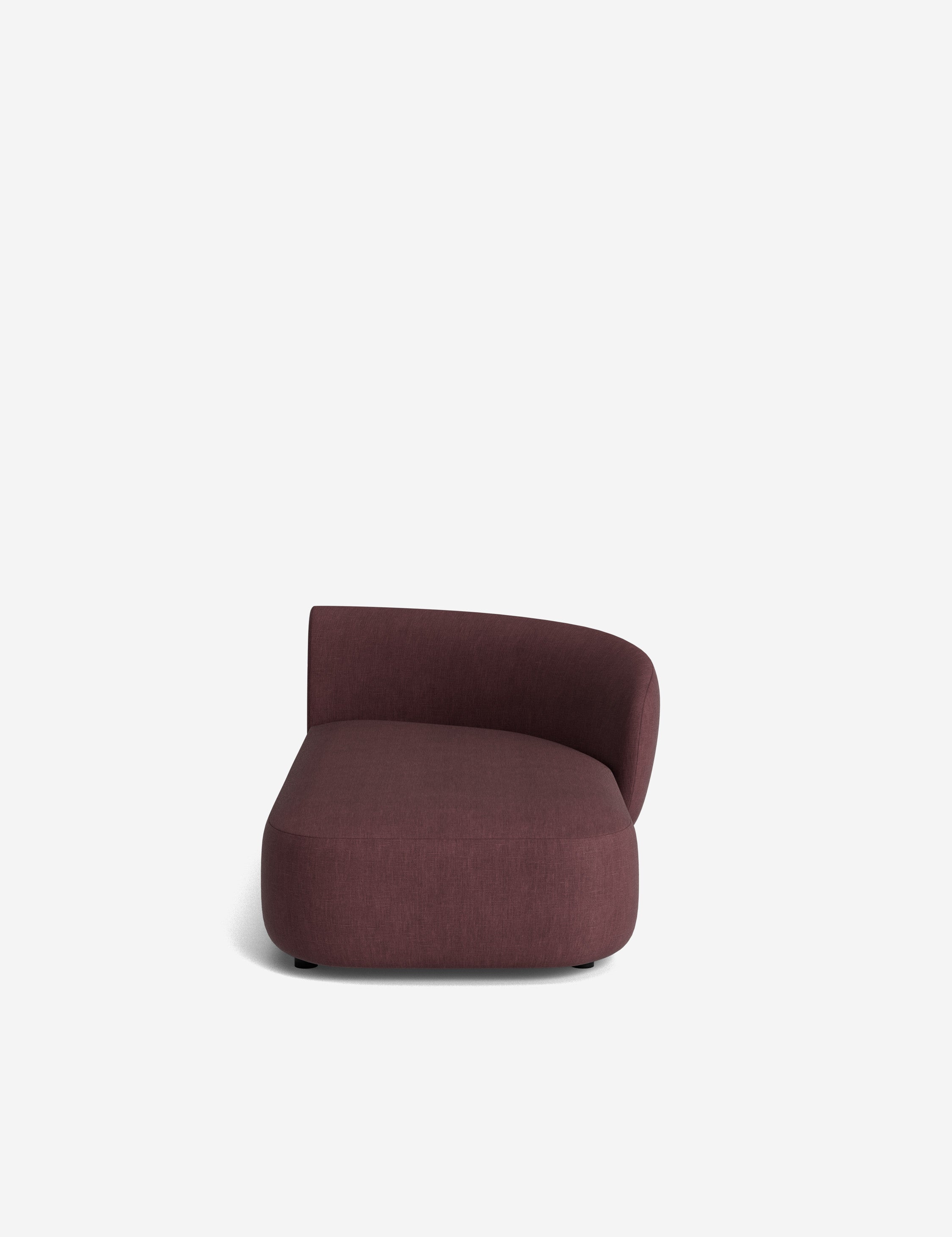 Lulu and Georgia Claret Modular Right Chaise - view 197
