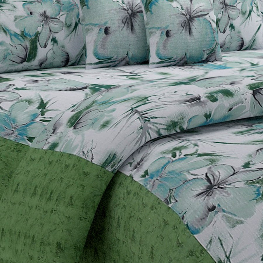 Swayam India Delicate Fashion Vedic Fitted Bed Sheet-12229 - view 3