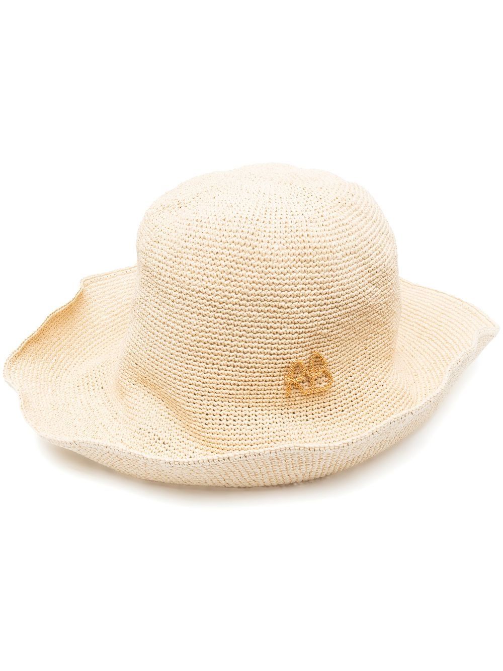 Ruslan Baginskiy Straw Hat – Straw 100%